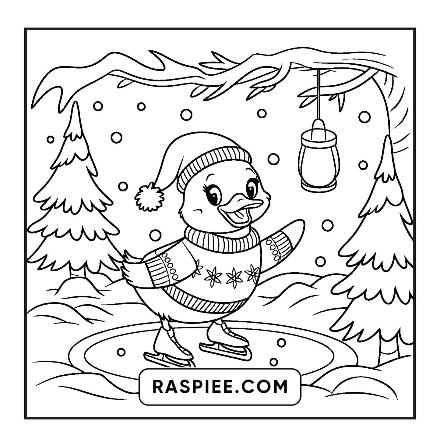 114 Bold and Easy Festive Corner Christmas Coloring Pages