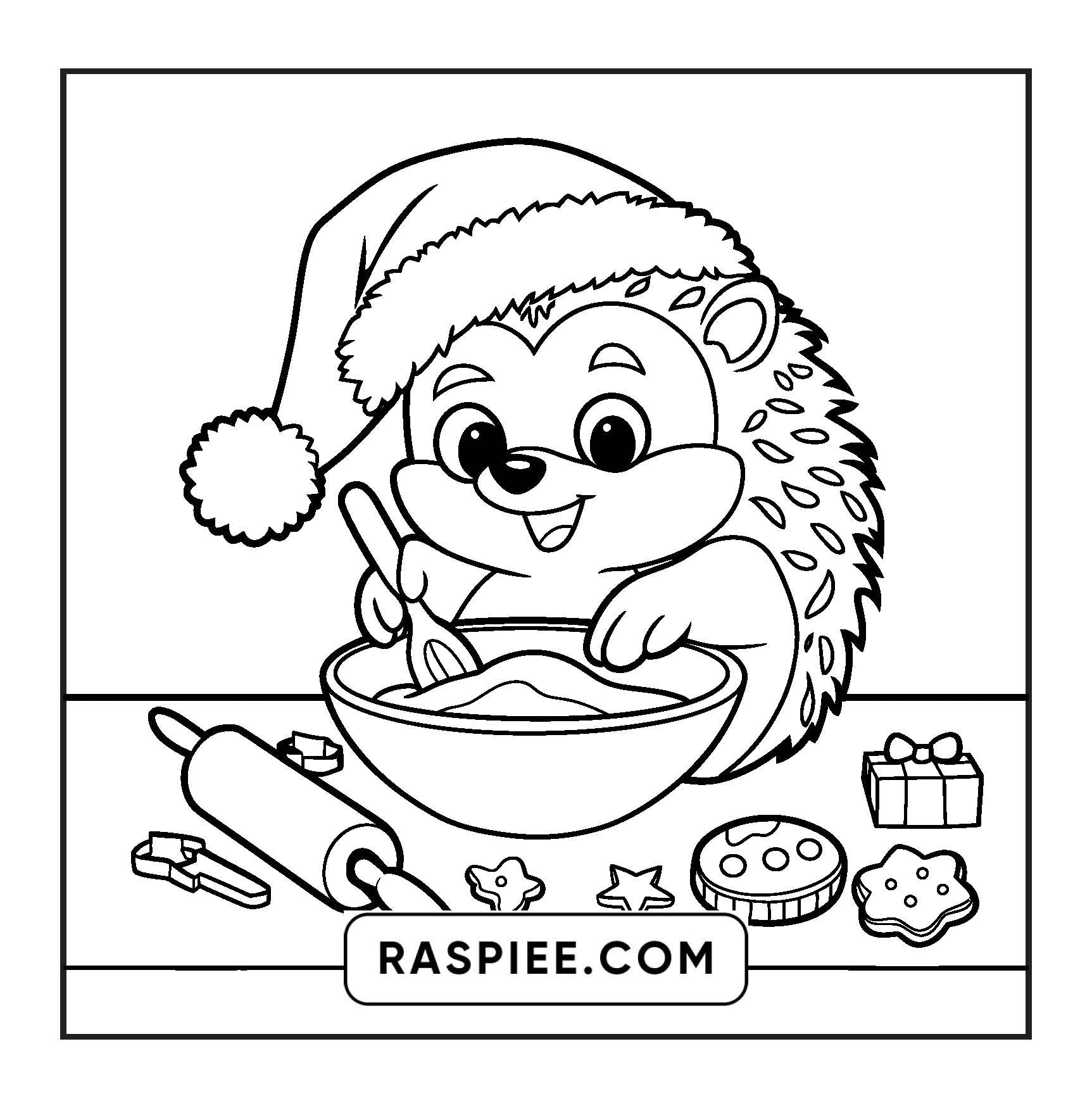 114 Bold and Easy Festive Corner Christmas Coloring Pages