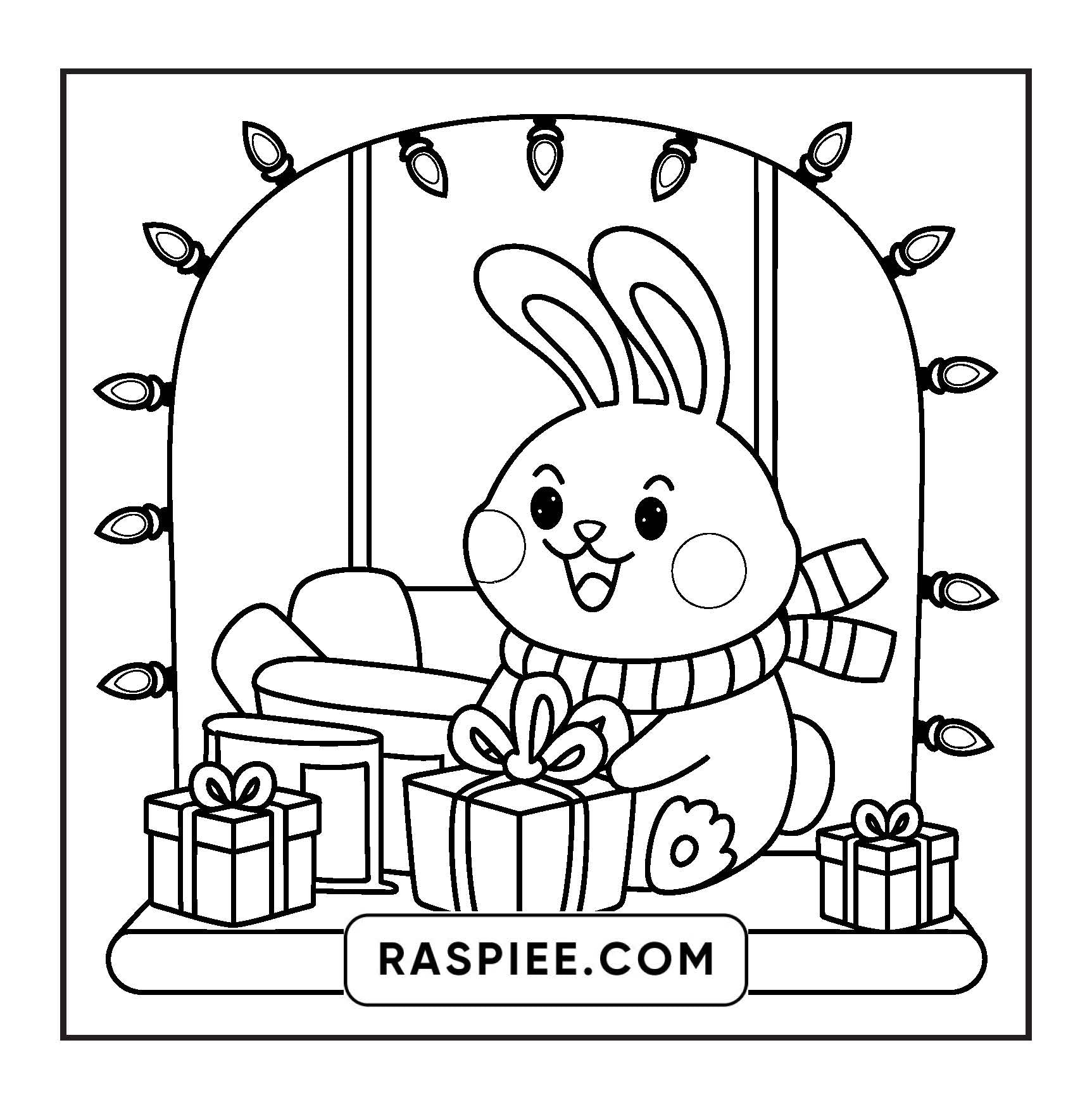 114 Bold and Easy Festive Corner Christmas Coloring Pages