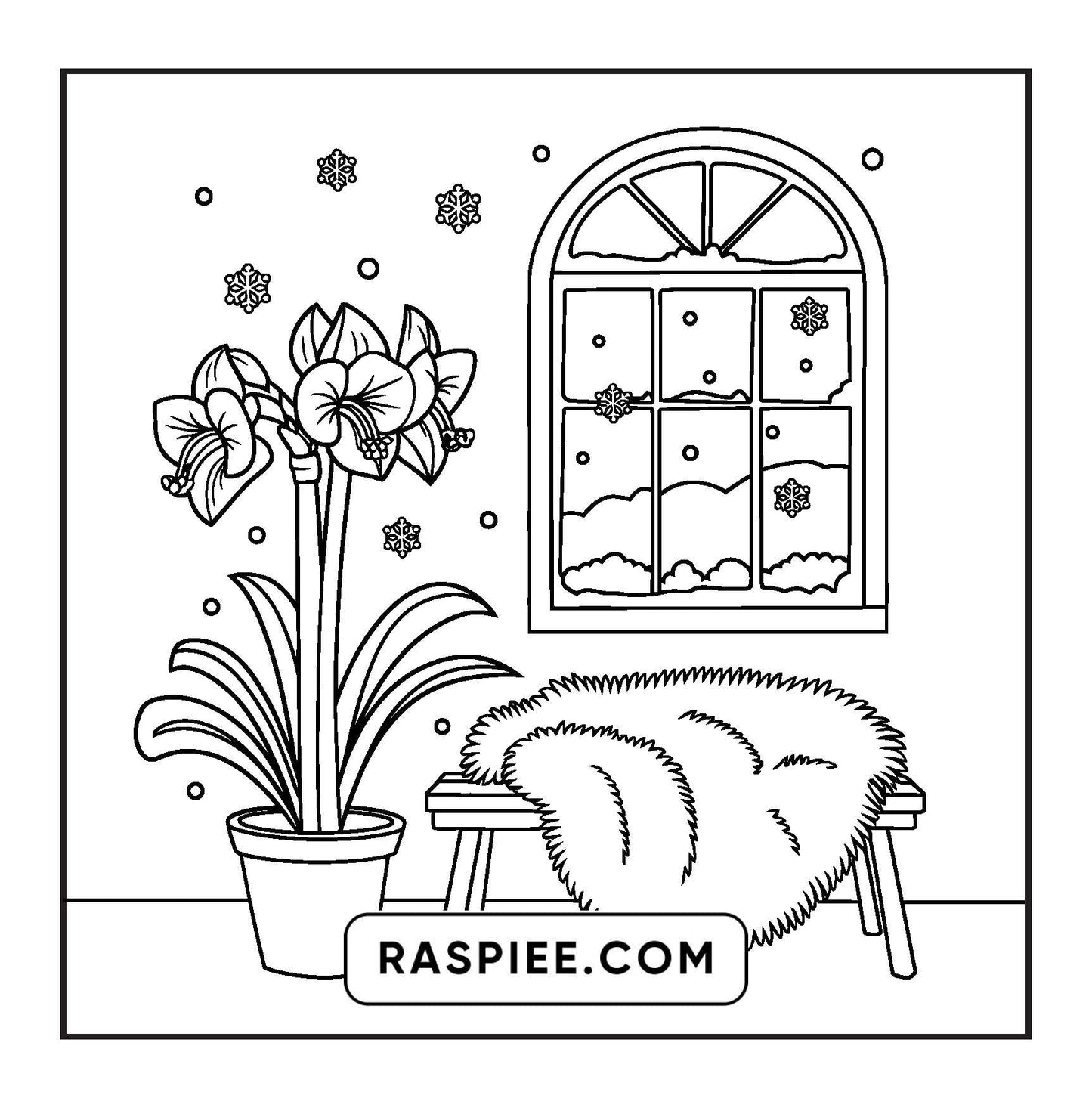 114 Bold and Easy Festive Corner Christmas Coloring Pages