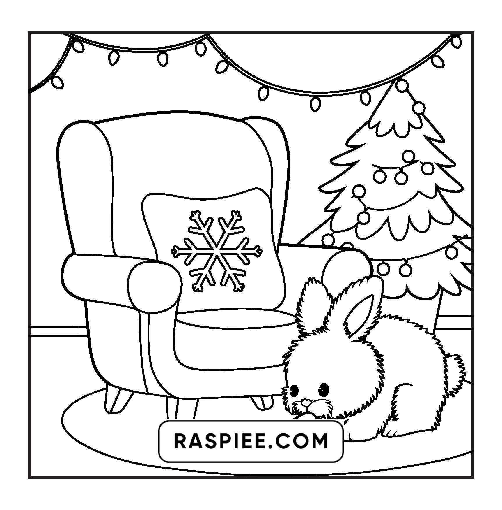 114 Bold and Easy Festive Corner Christmas Coloring Pages