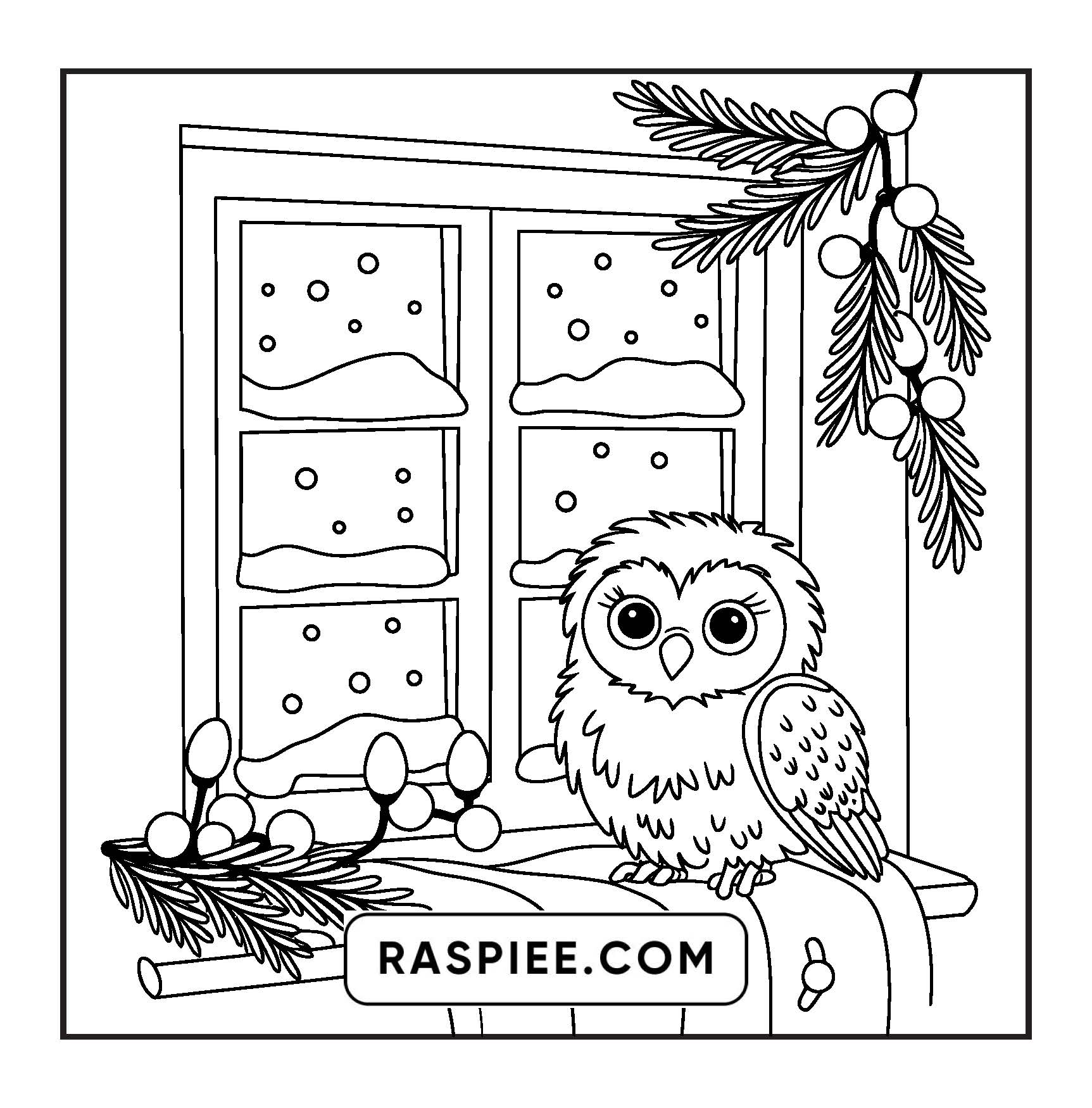 114 Bold and Easy Festive Corner Christmas Coloring Pages
