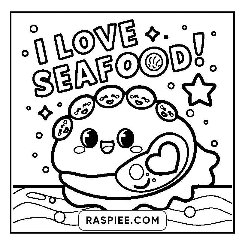 115 Bold and Easy Kawaii Food Coloring Pages