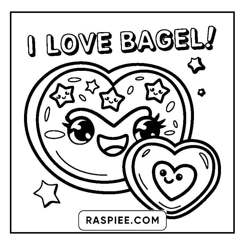 115 Bold and Easy Kawaii Food Coloring Pages