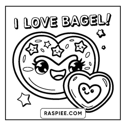 115 Bold and Easy Kawaii Food Coloring Pages