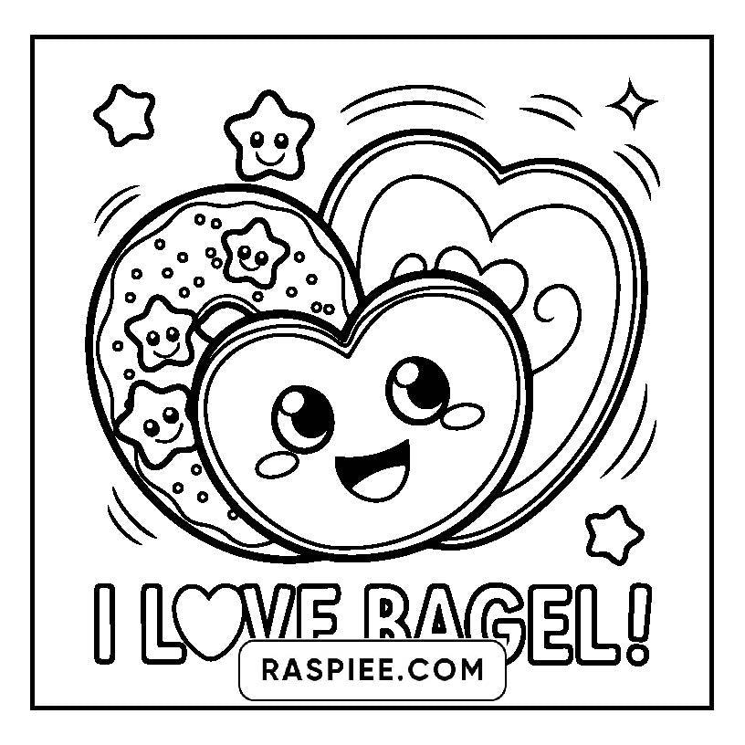 115 Bold and Easy Kawaii Food Coloring Pages