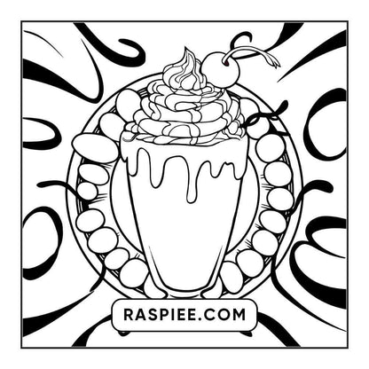 90 Bold and Easy Stress Relief Coloring Pages Printable PDF Instant Download