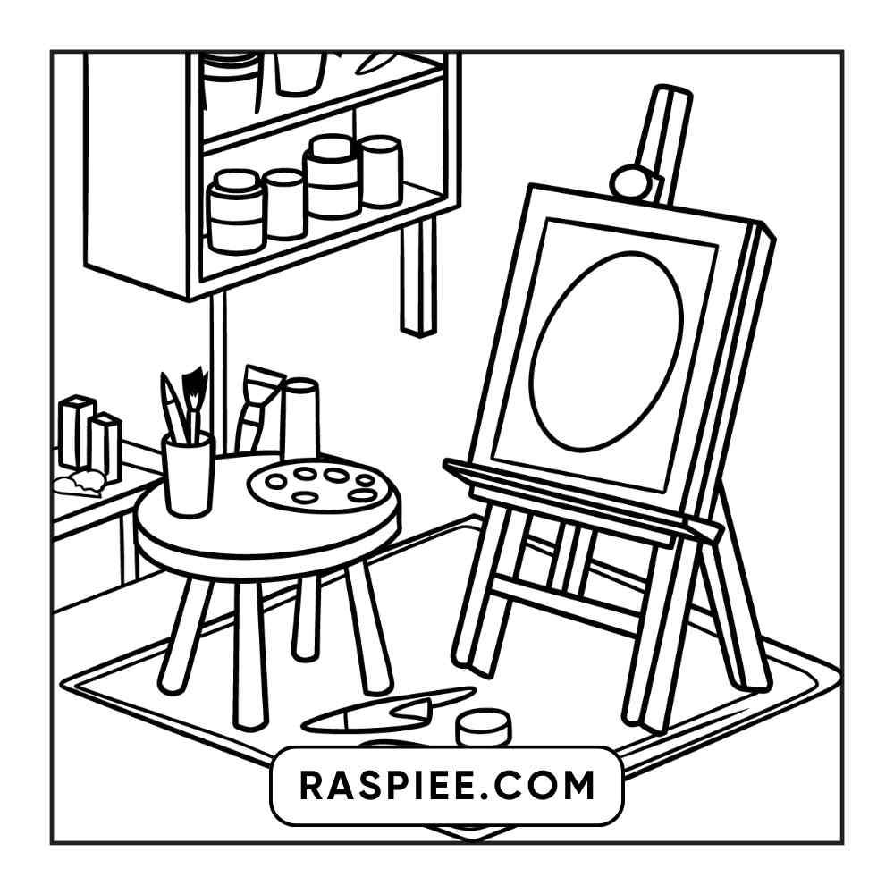 85 Bold and Easy Little Corner Coloring Pages Printable PDF Instant Download