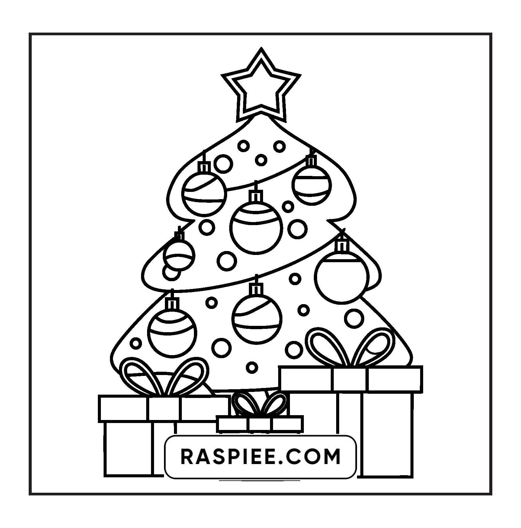 120 Bold and Easy Christmas Coloring Pages Printable PDF Instant Download