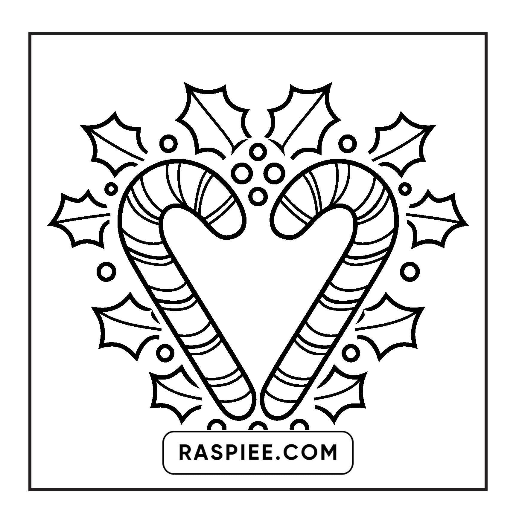 120 Bold and Easy Christmas Coloring Pages Printable PDF Instant Download