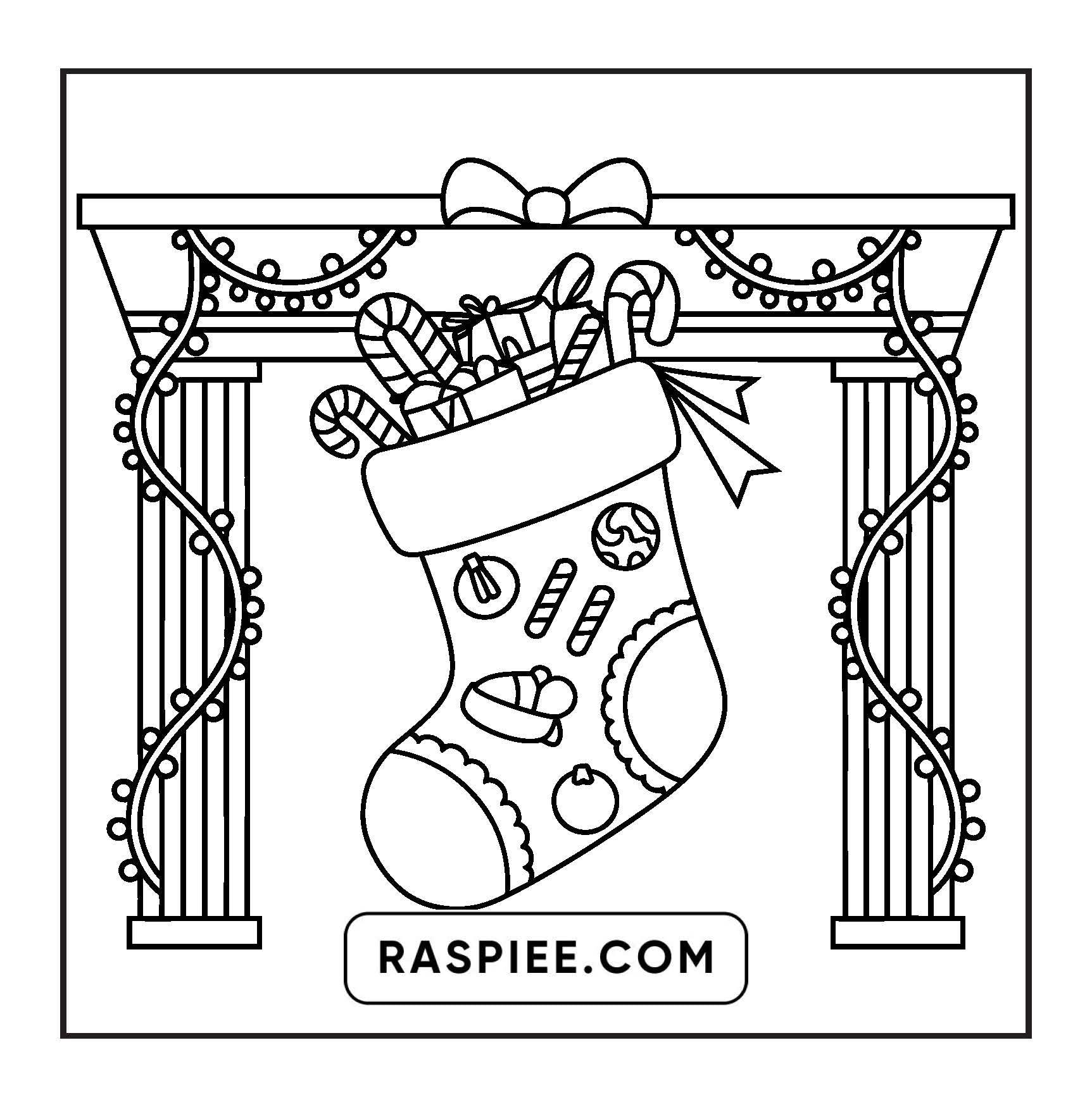 120 Bold and Easy Christmas Coloring Pages Printable PDF Instant Download
