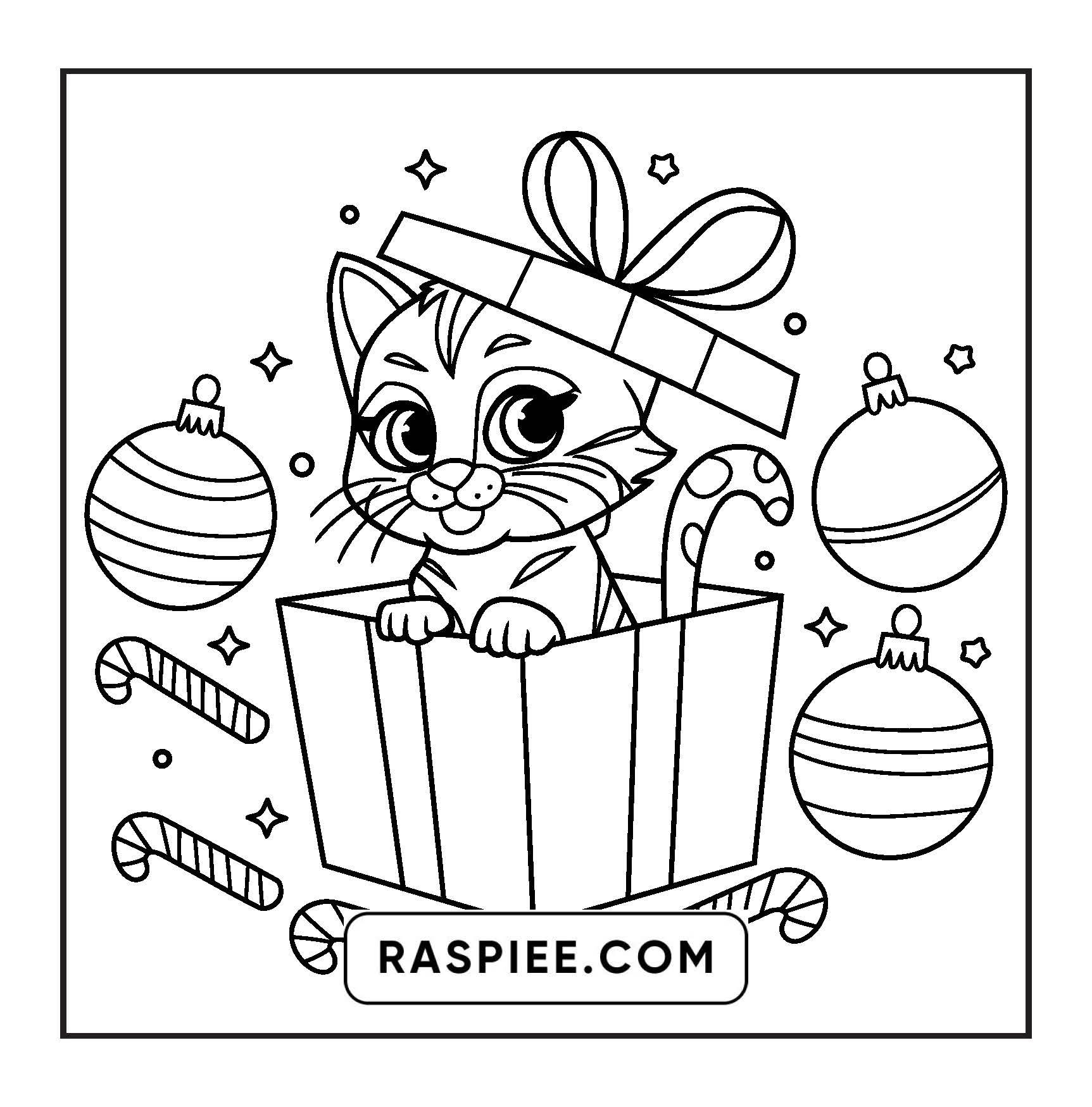 120 Bold and Easy Christmas Coloring Pages Printable PDF Instant Download