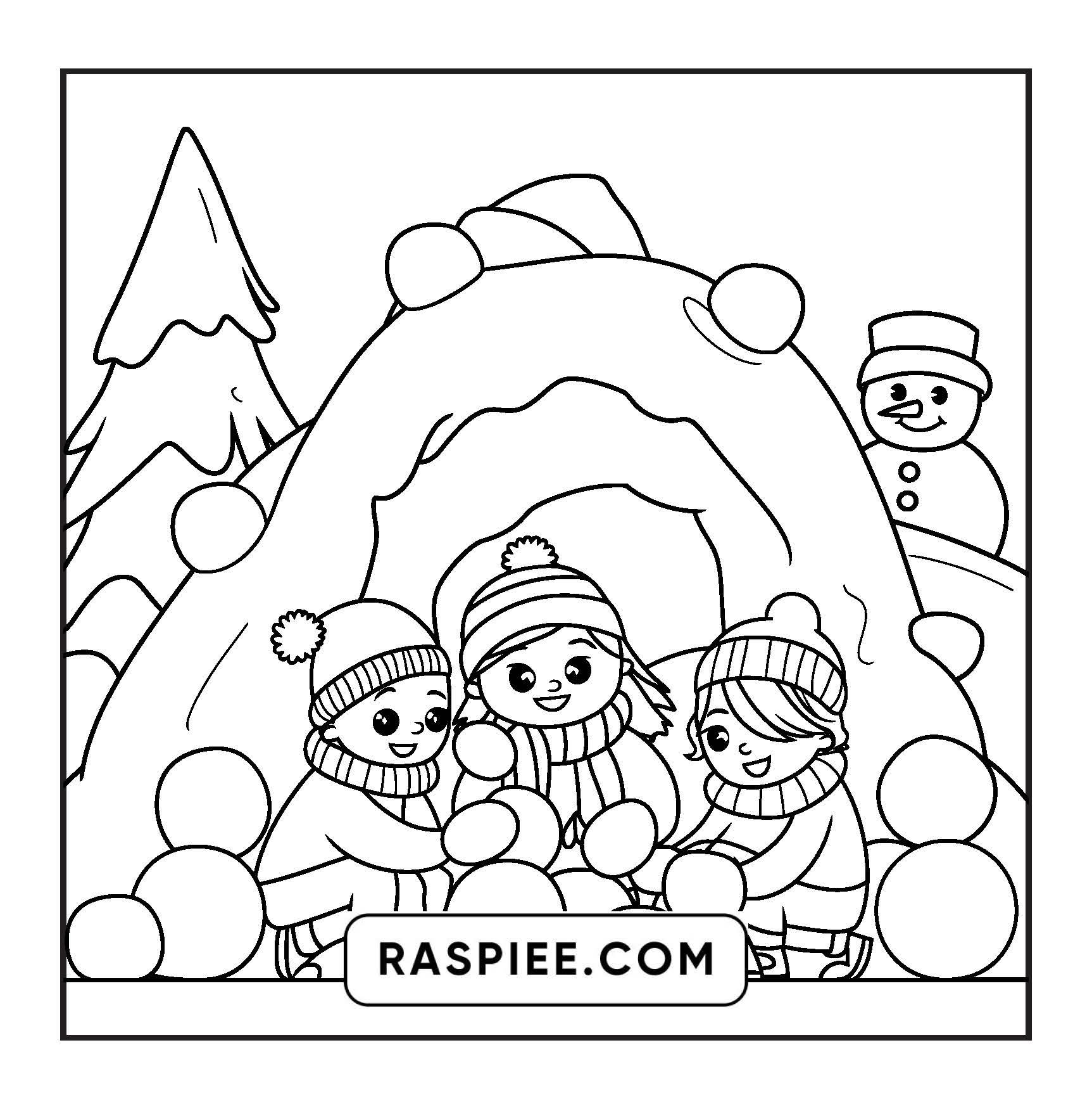 120 Bold and Easy Christmas Coloring Pages Printable PDF Instant Download