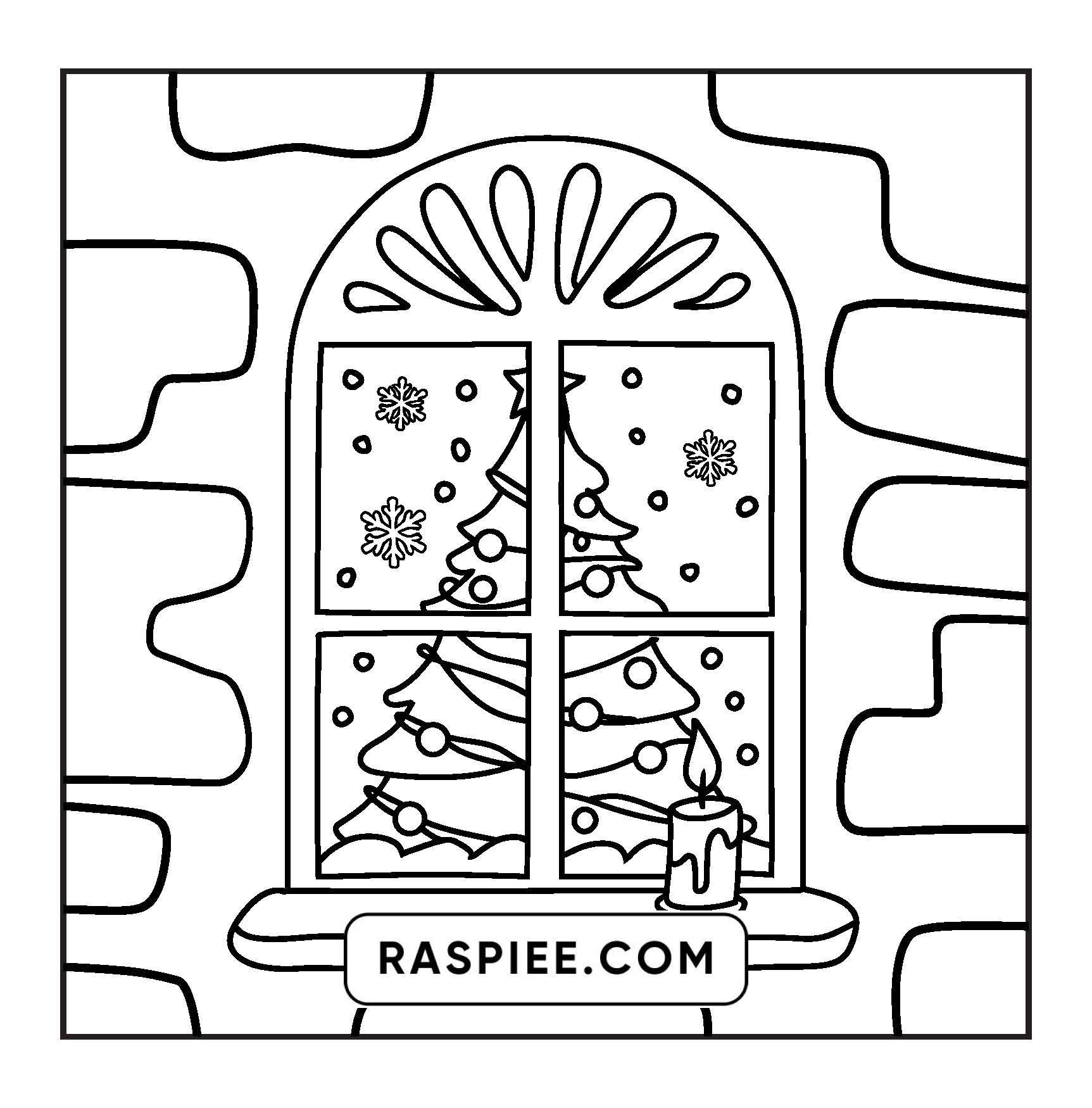 120 Bold and Easy Christmas Coloring Pages Printable PDF Instant Download