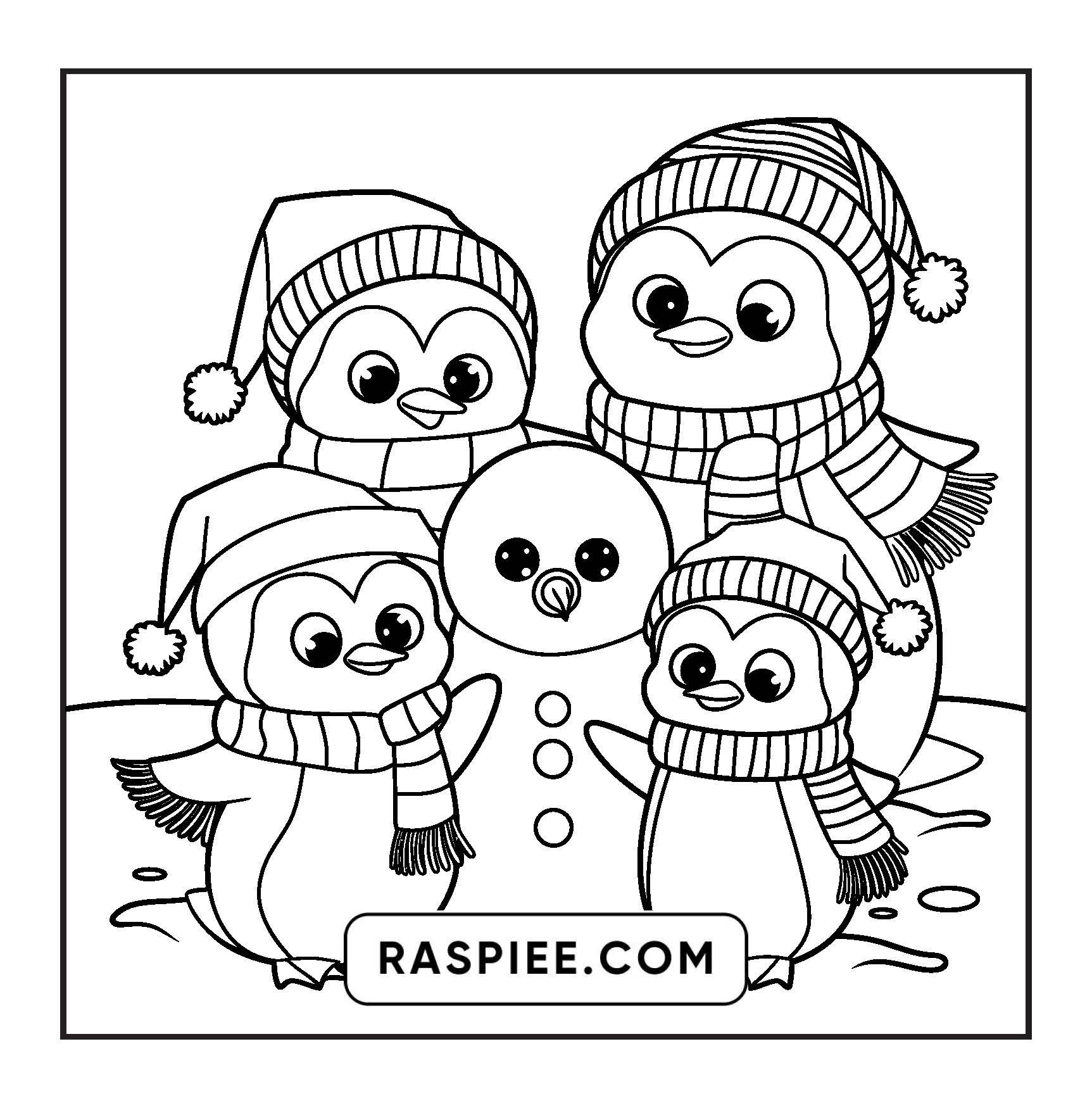 120 Bold and Easy Christmas Coloring Pages Printable PDF Instant Download