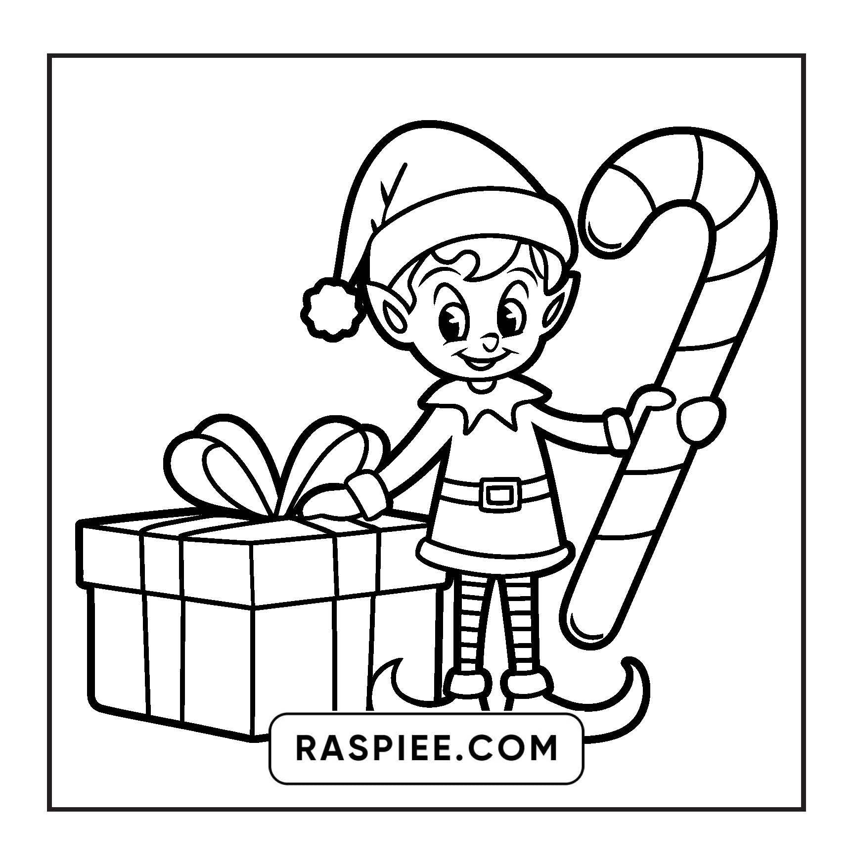 120 Bold and Easy Christmas Coloring Pages Printable PDF Instant Download