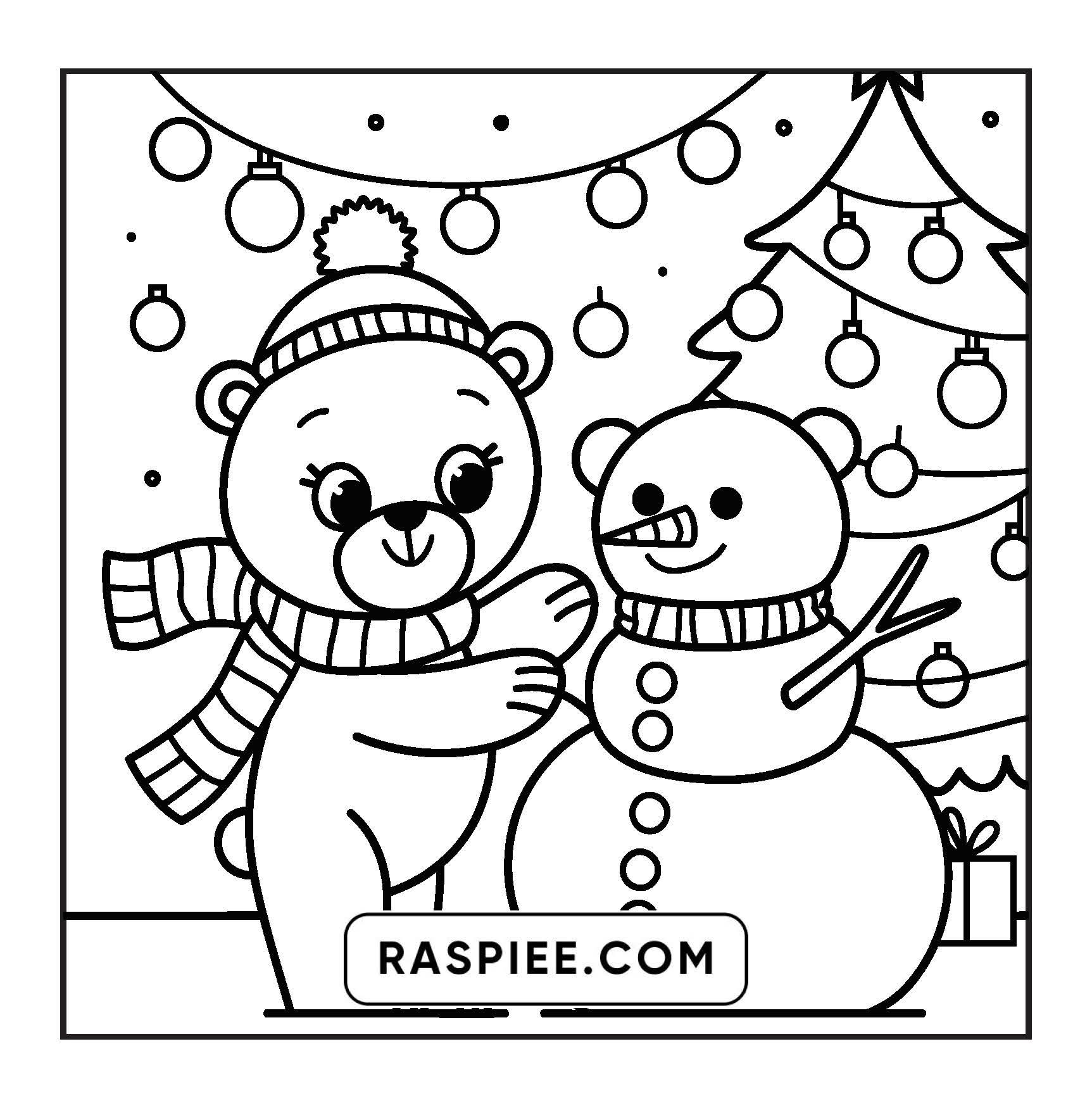 120 Bold and Easy Christmas Coloring Pages Printable PDF Instant Download