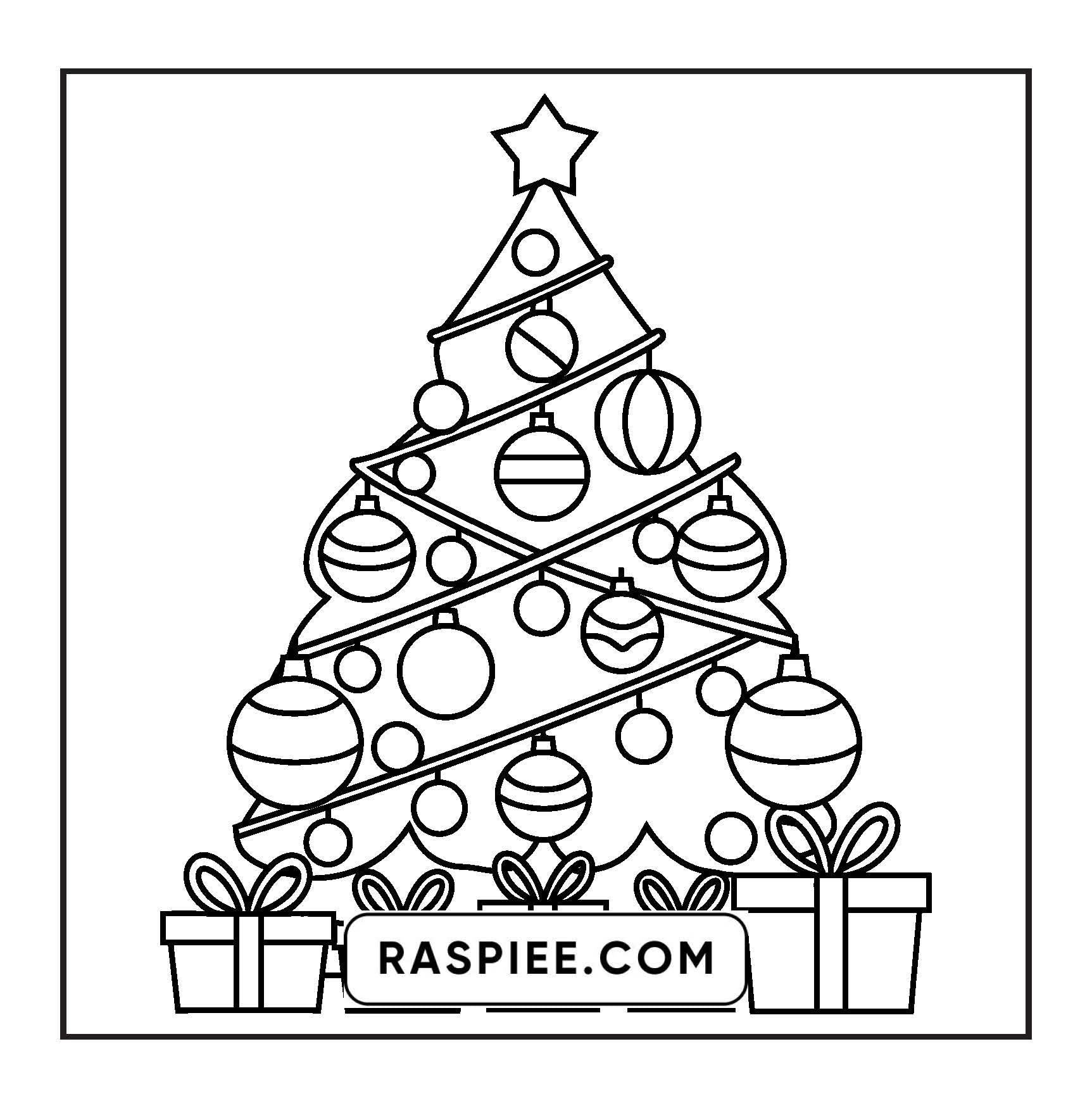 120 Bold and Easy Christmas Coloring Pages Printable PDF Instant Download
