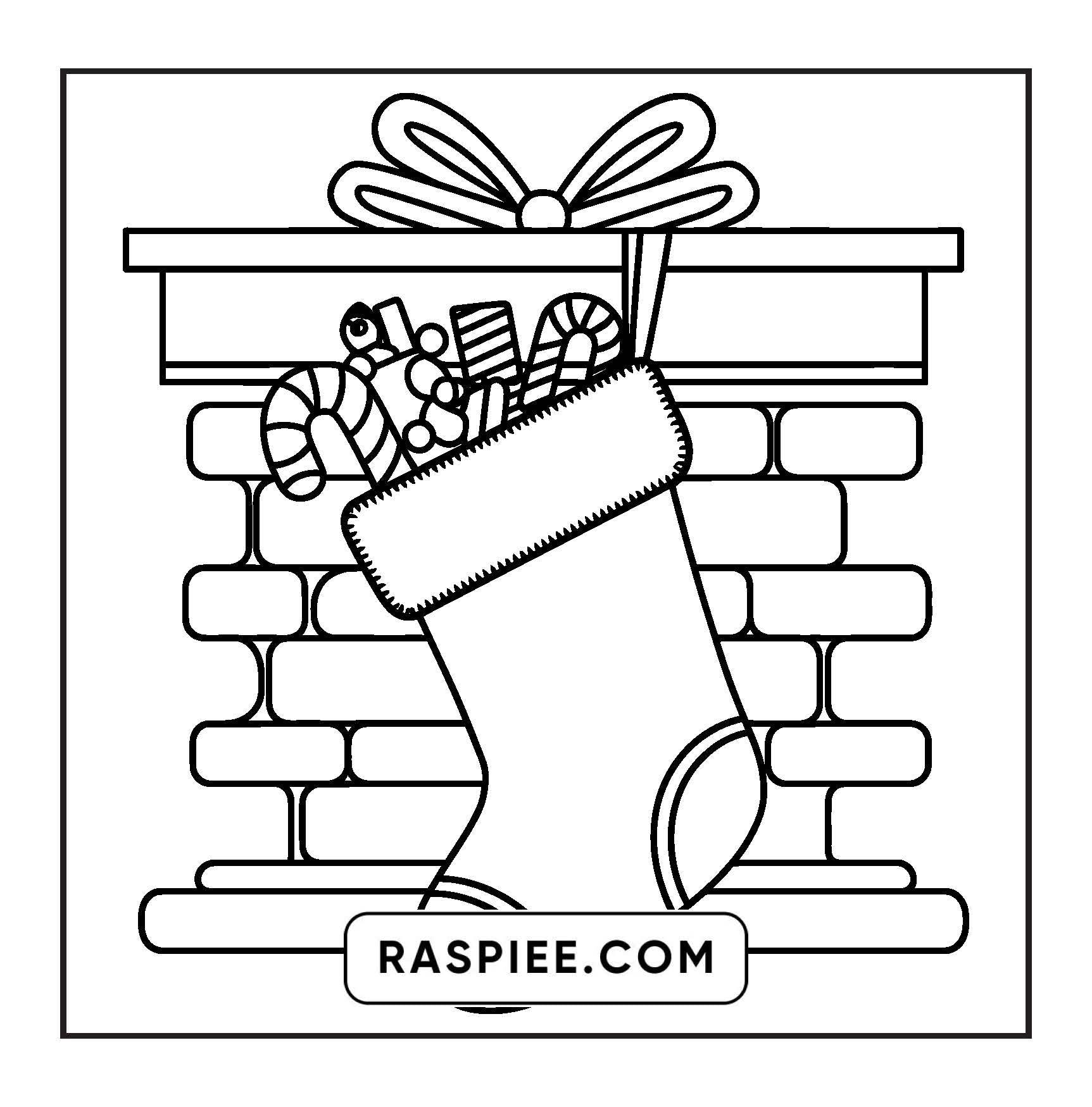 120 Bold and Easy Christmas Coloring Pages Printable PDF Instant Download