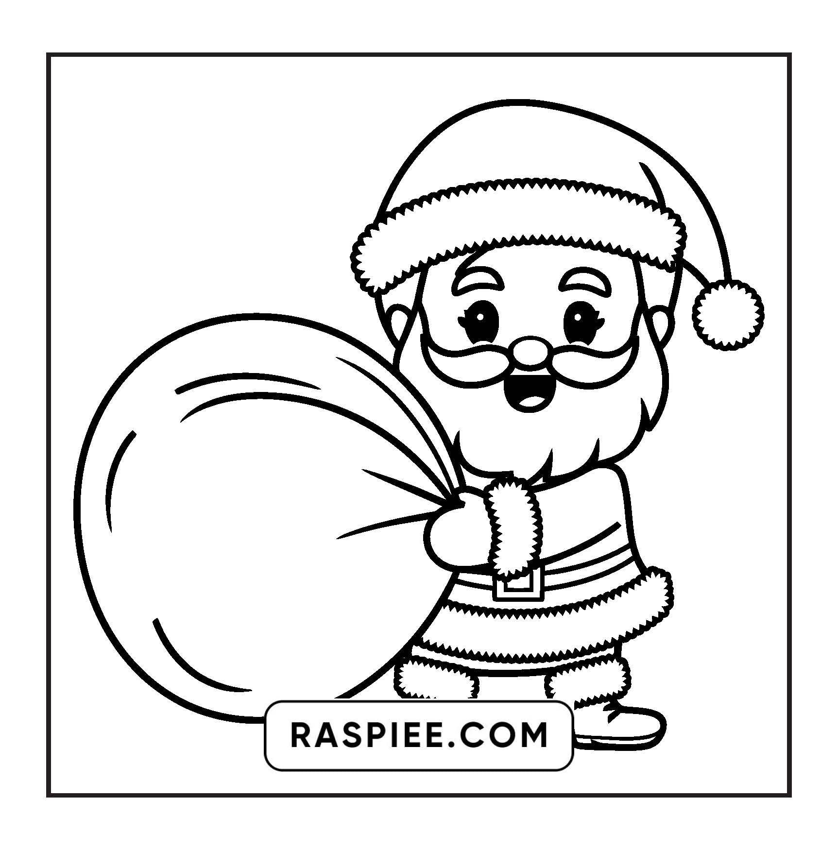 120 Bold and Easy Christmas Coloring Pages Printable PDF Instant Download