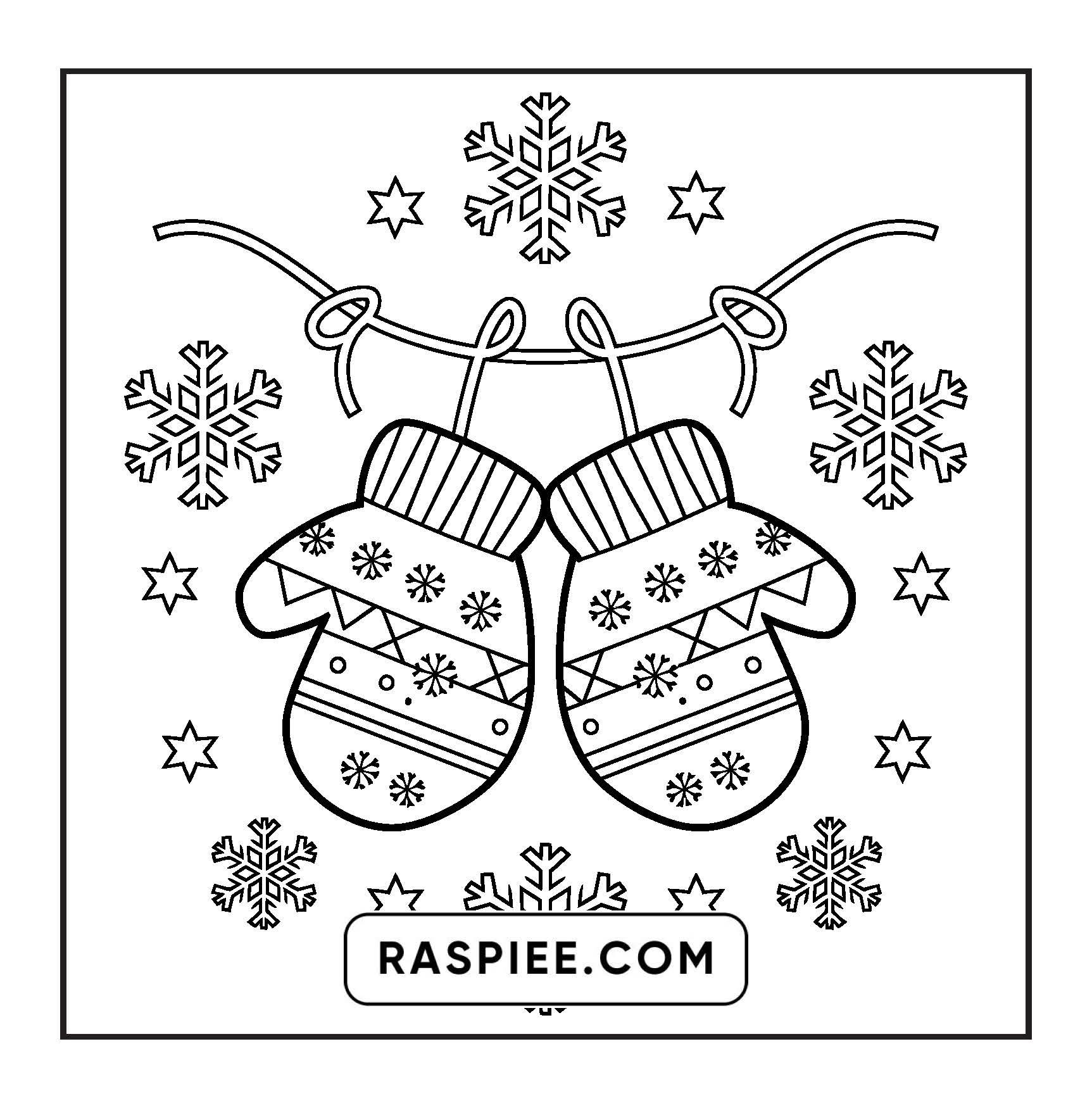 120 Bold and Easy Christmas Coloring Pages Printable PDF Instant Download