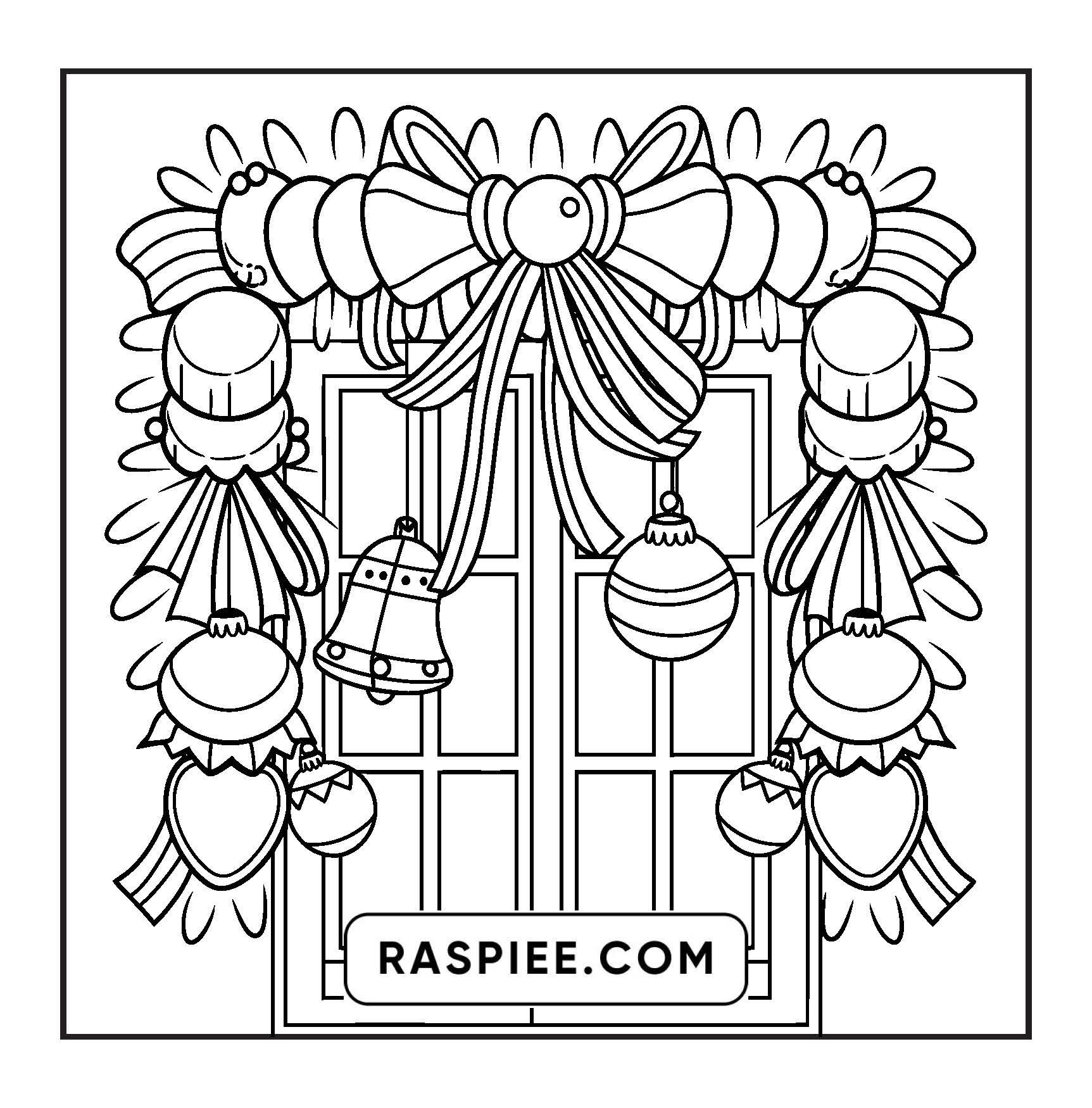 120 Bold and Easy Christmas Coloring Pages Printable PDF Instant Download
