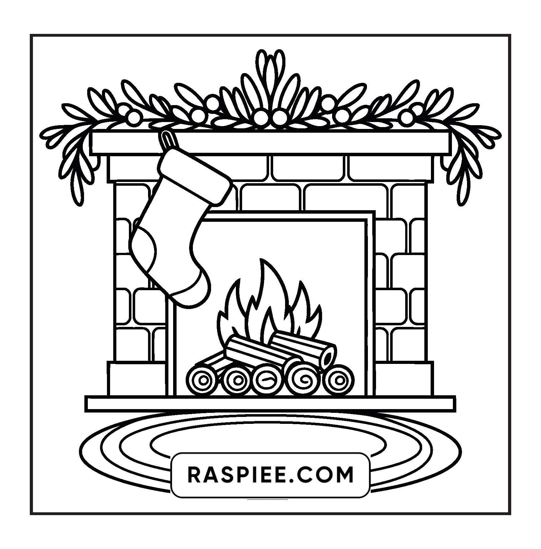 120 Bold and Easy Christmas Coloring Pages Printable PDF Instant Download
