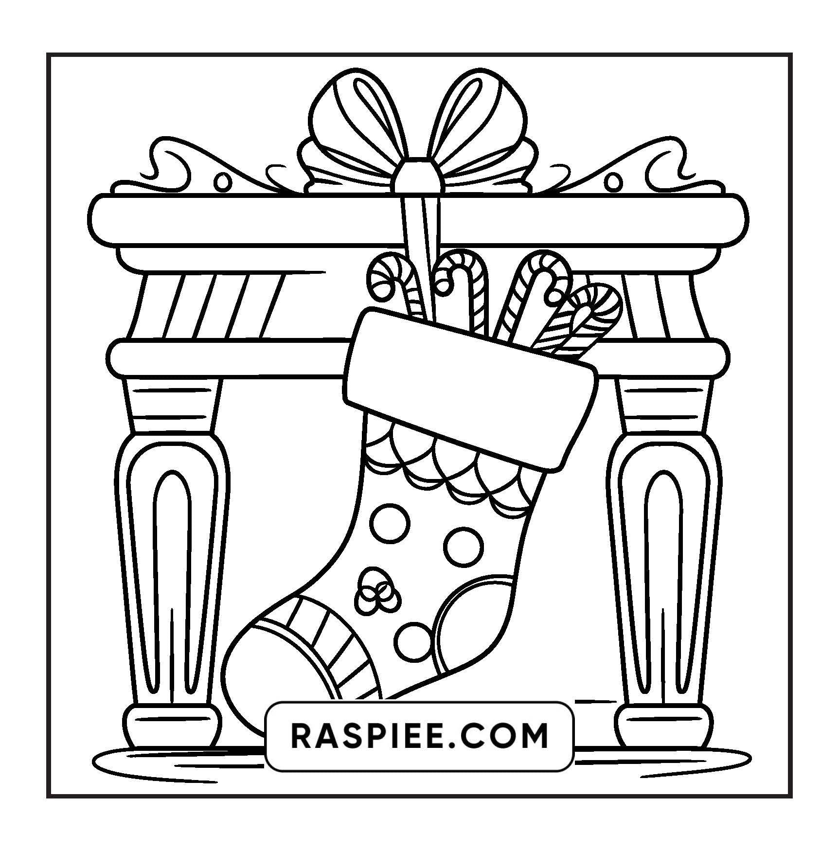 120 Bold and Easy Christmas Coloring Pages Printable PDF Instant Download