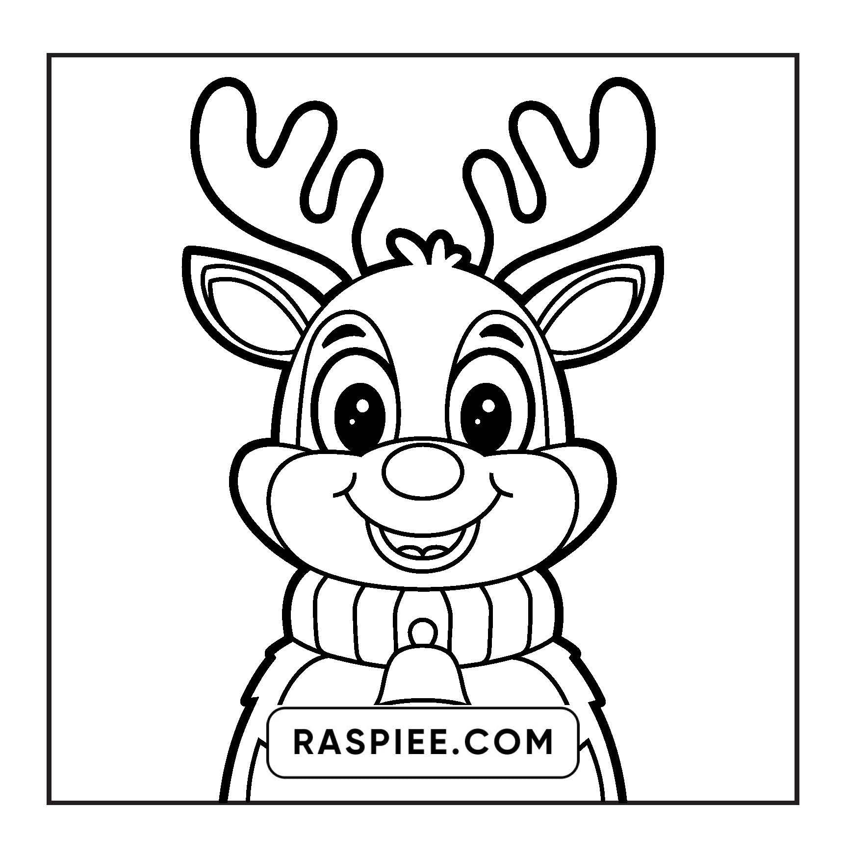 120 Bold and Easy Christmas Coloring Pages Printable PDF Instant Download