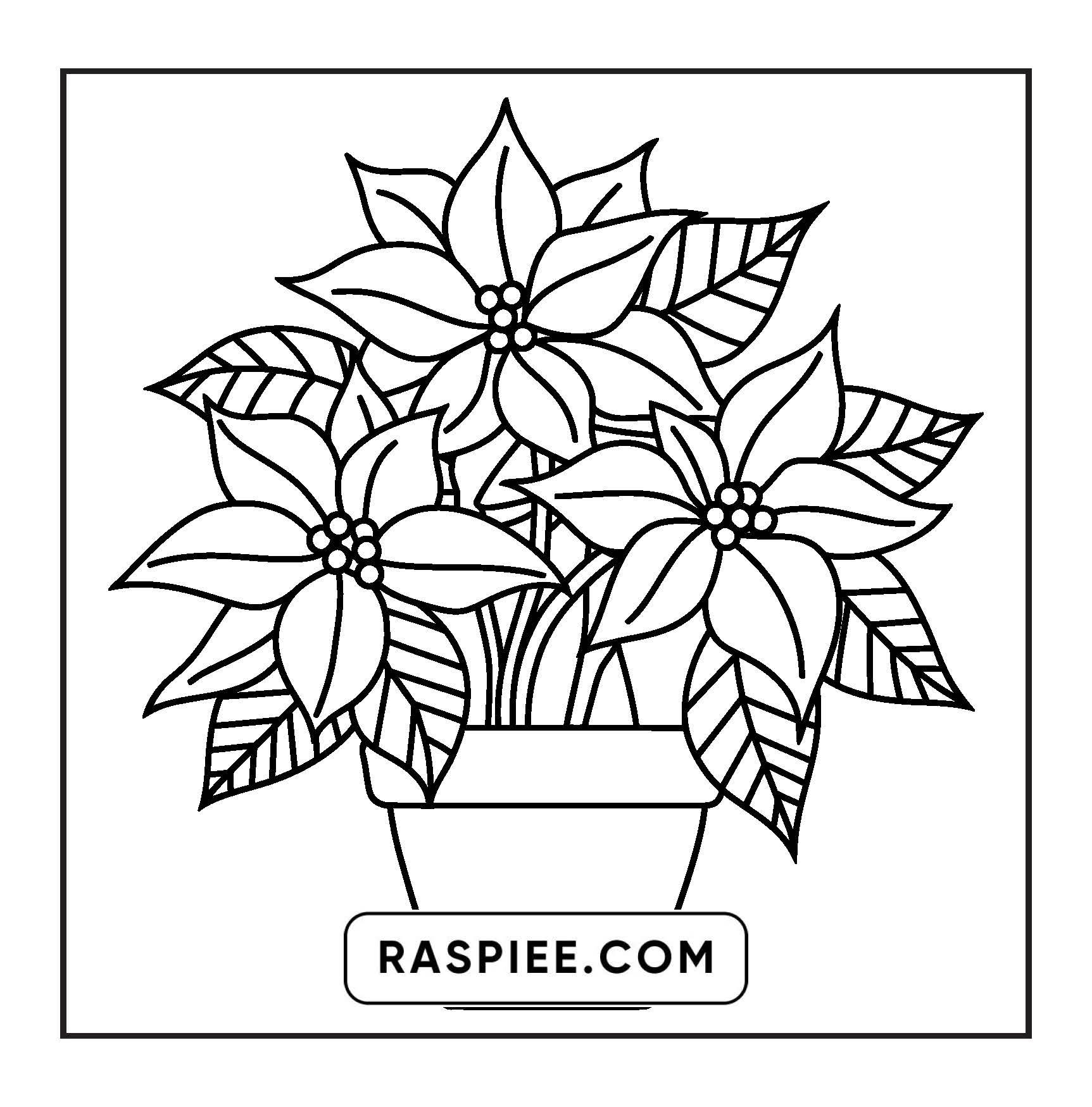 120 Bold and Easy Christmas Coloring Pages Printable PDF Instant Download