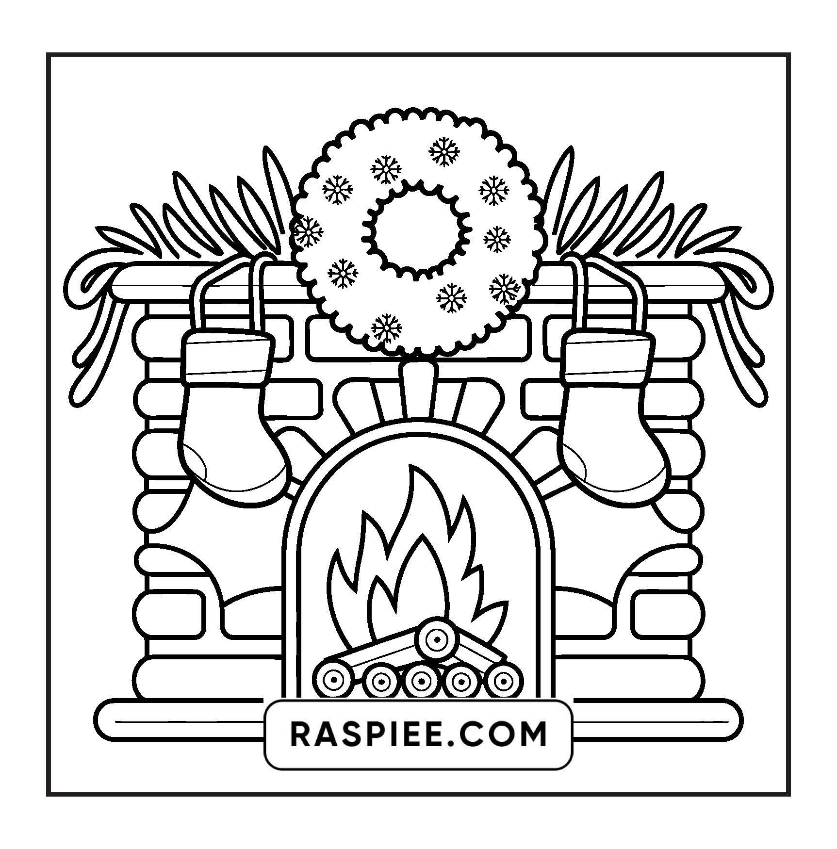 120 Bold and Easy Christmas Coloring Pages Printable PDF Instant Download