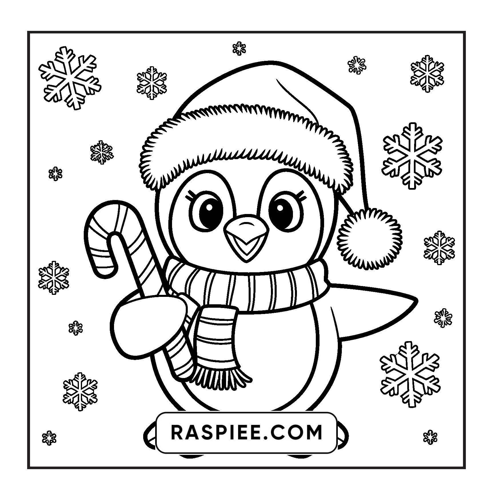 120 Bold and Easy Christmas Coloring Pages Printable PDF Instant Download