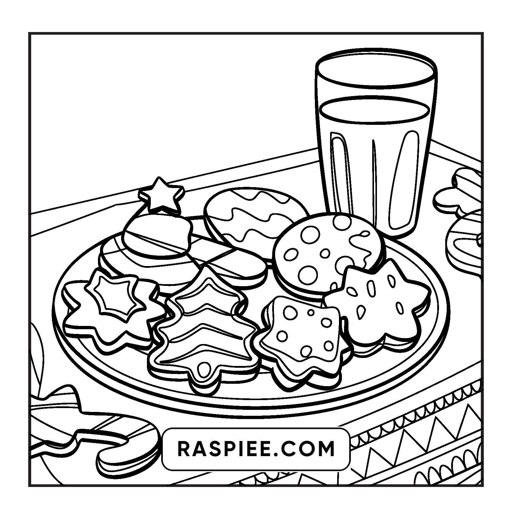 120 Bold and Easy Christmas Coloring Pages Printable PDF Instant Download