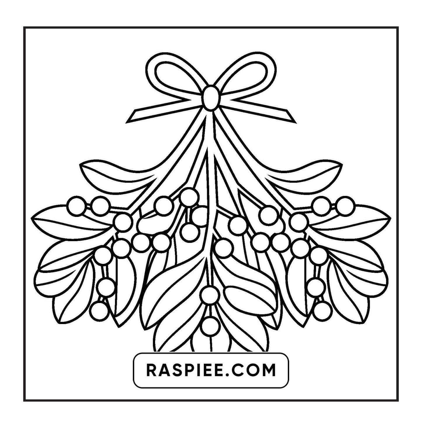 120 Bold and Easy Christmas Coloring Pages Printable PDF Instant Download