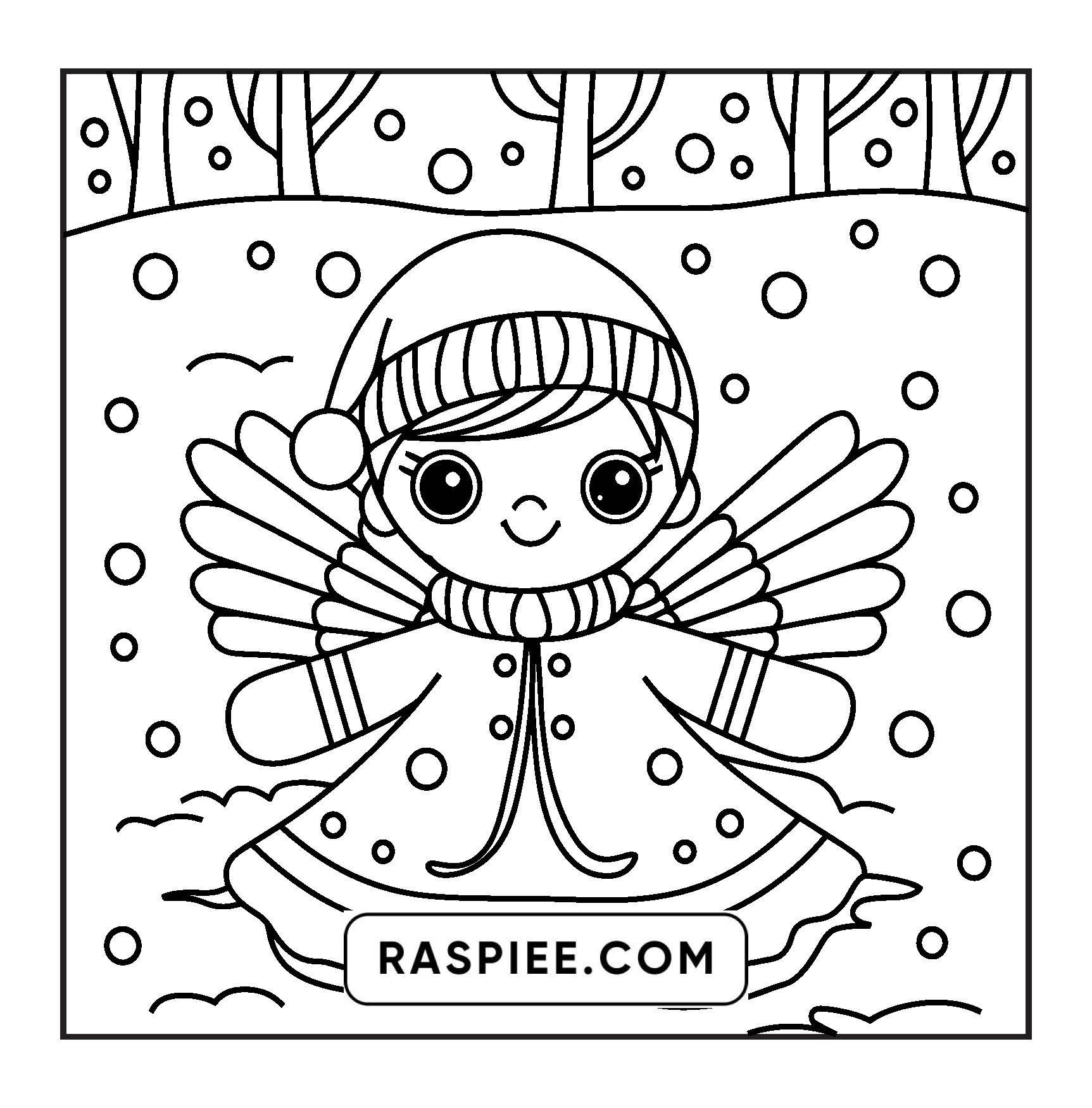 120 Bold and Easy Christmas Coloring Pages Printable PDF Instant Download