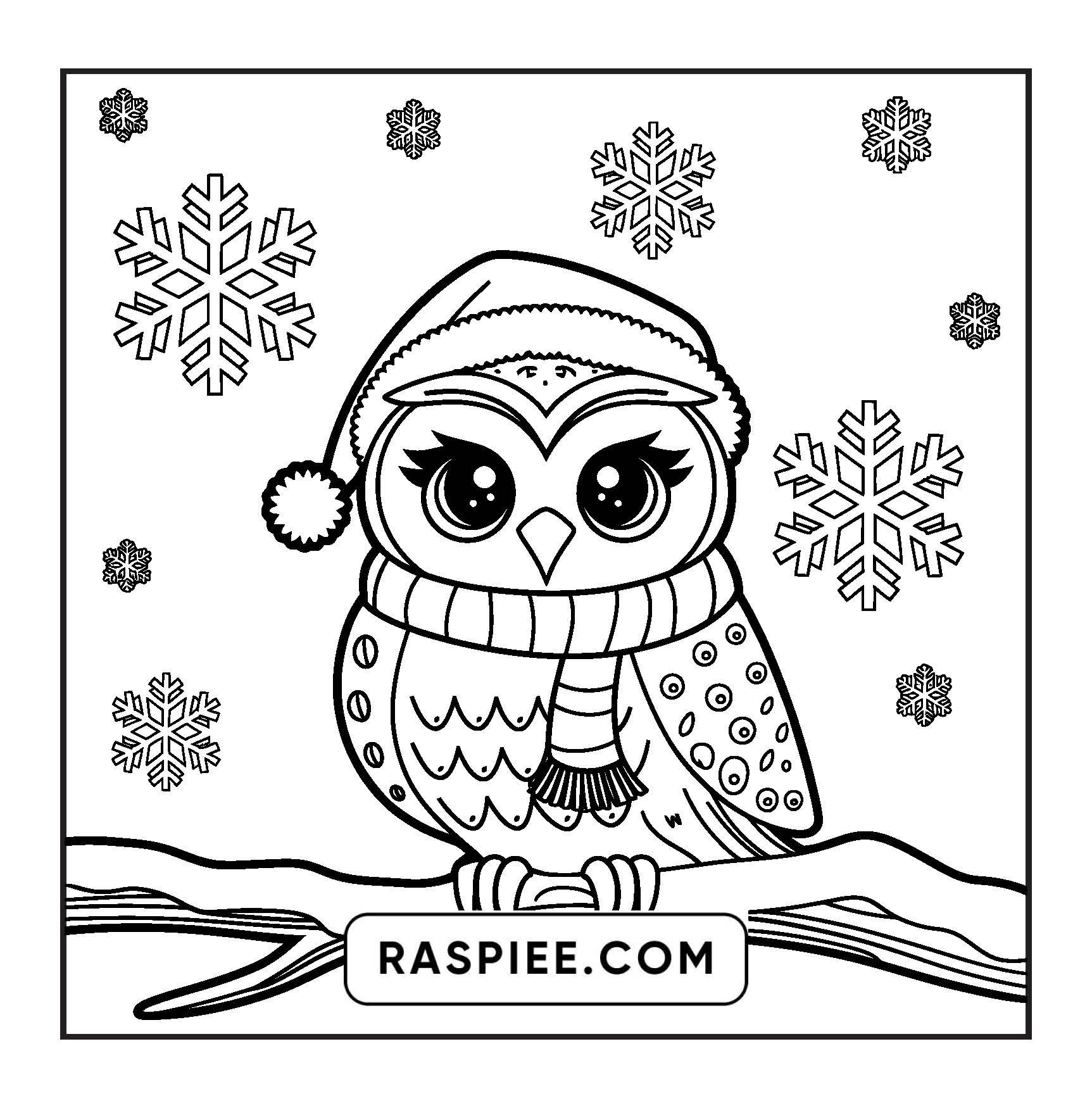 120 Bold and Easy Christmas Coloring Pages Printable PDF Instant Download