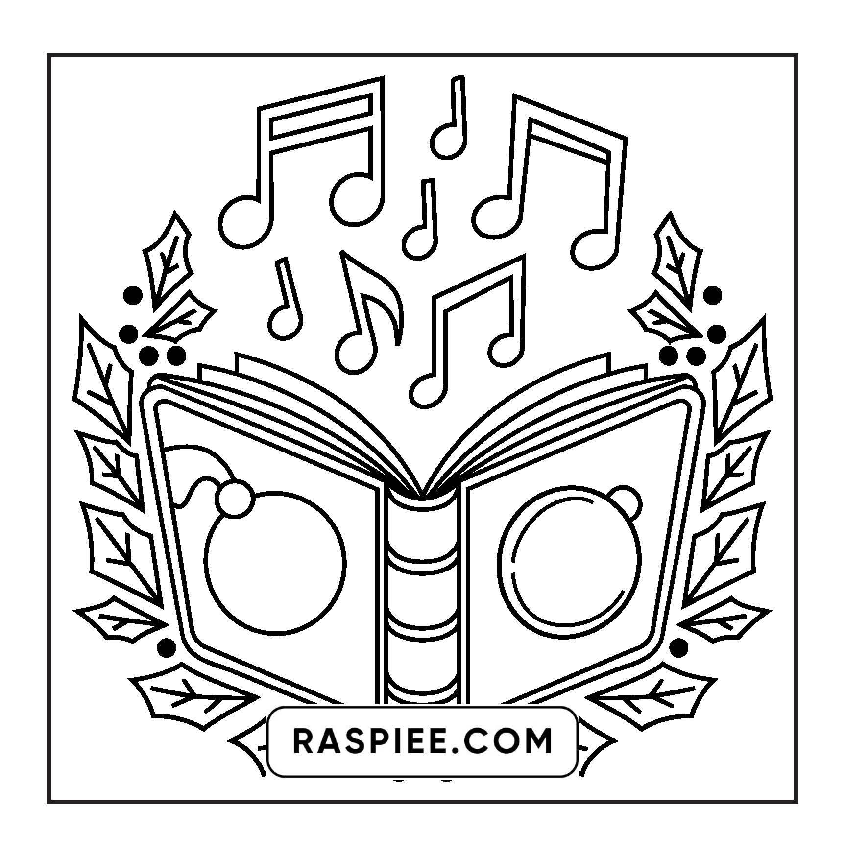 120 Bold and Easy Christmas Coloring Pages Printable PDF Instant Download