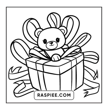120 Bold and Easy Christmas Coloring Pages Printable PDF Instant Download