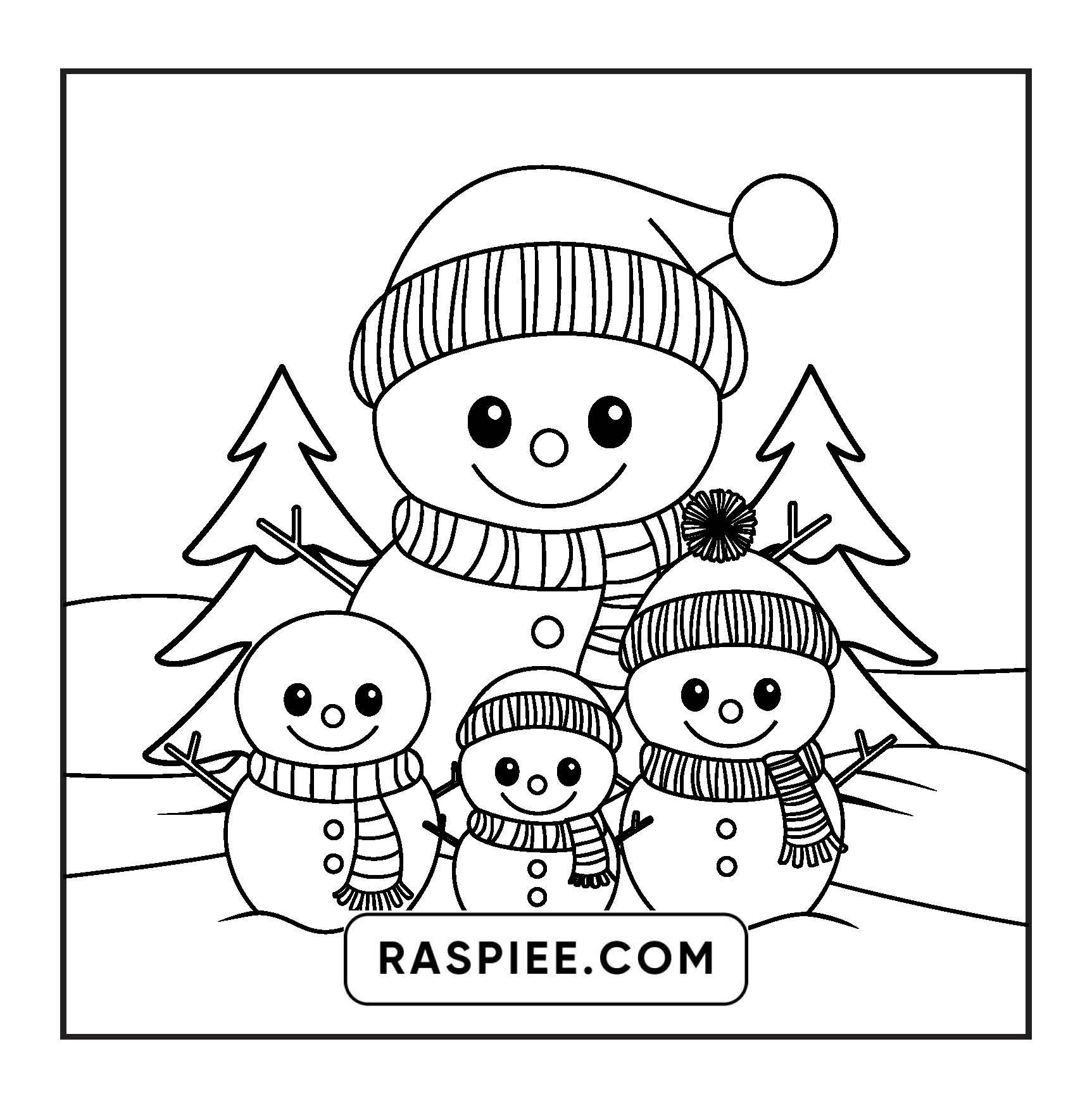 120 Bold and Easy Christmas Coloring Pages Printable PDF Instant Download