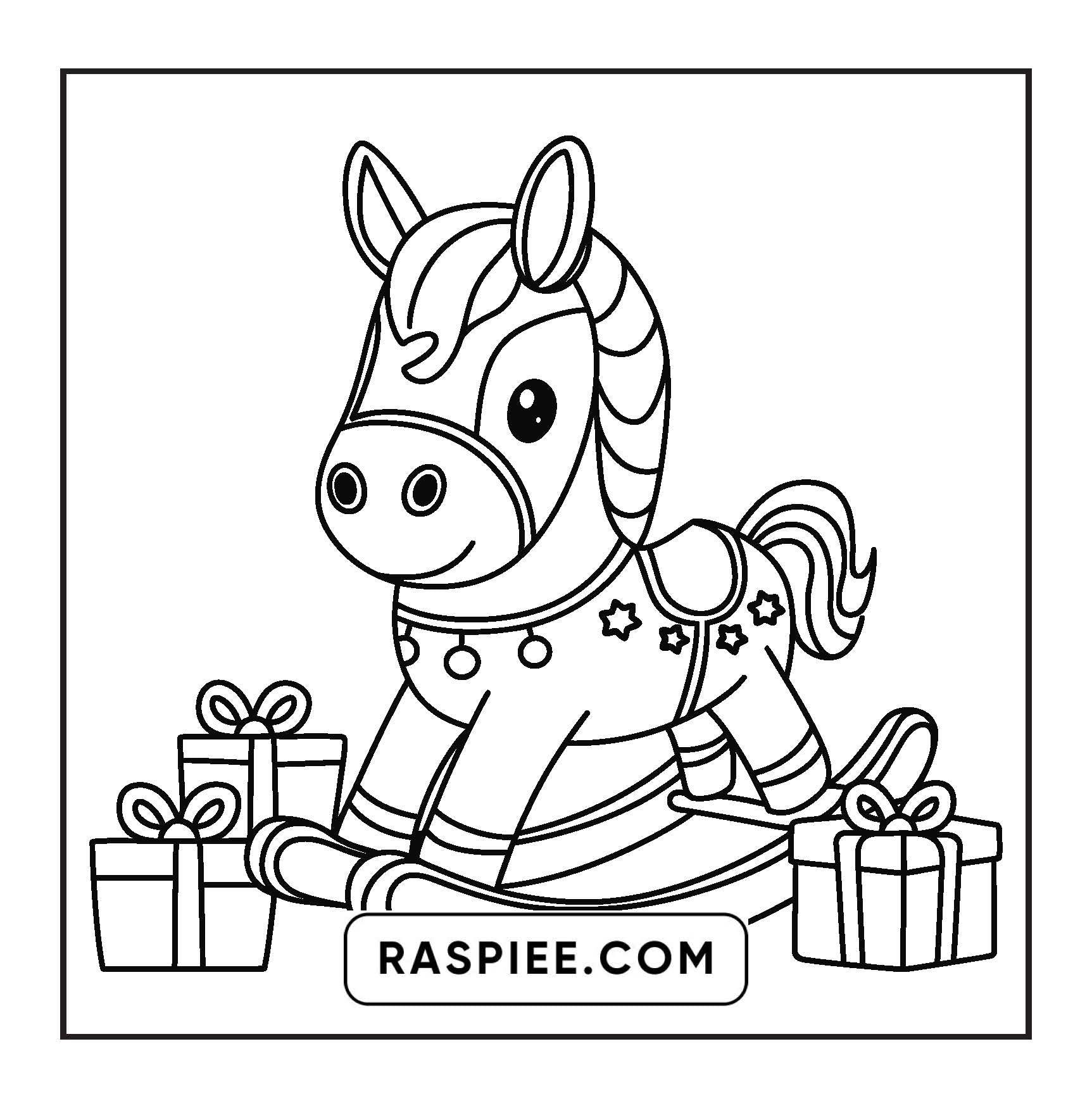 120 Bold and Easy Christmas Coloring Pages Printable PDF Instant Download