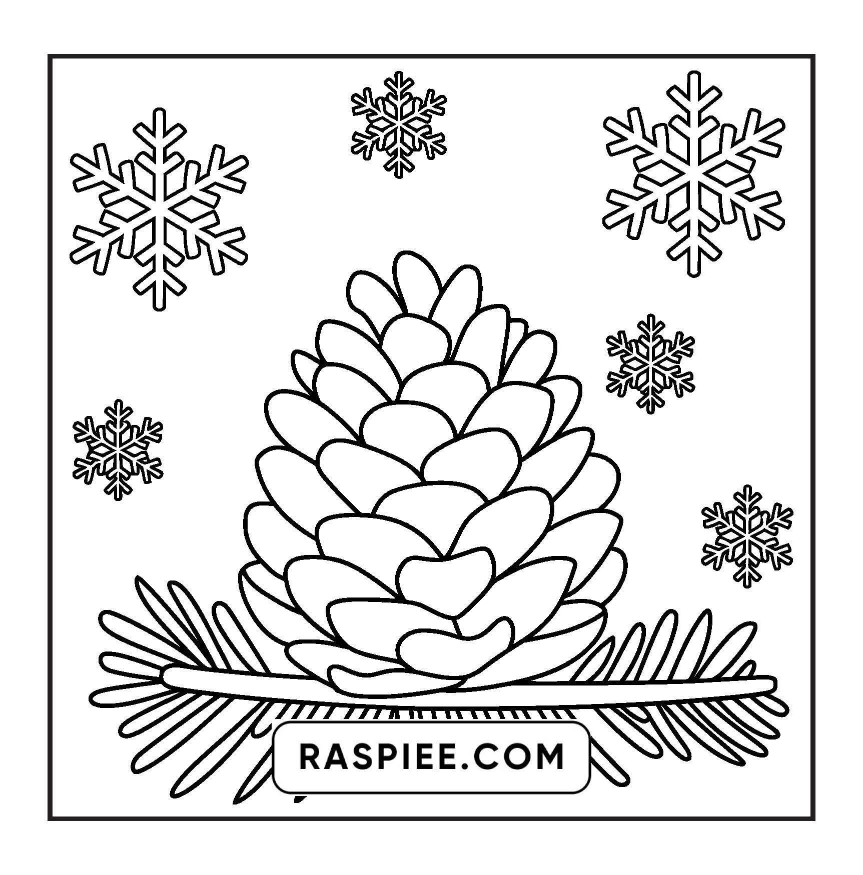 120 Bold and Easy Christmas Coloring Pages Printable PDF Instant Download