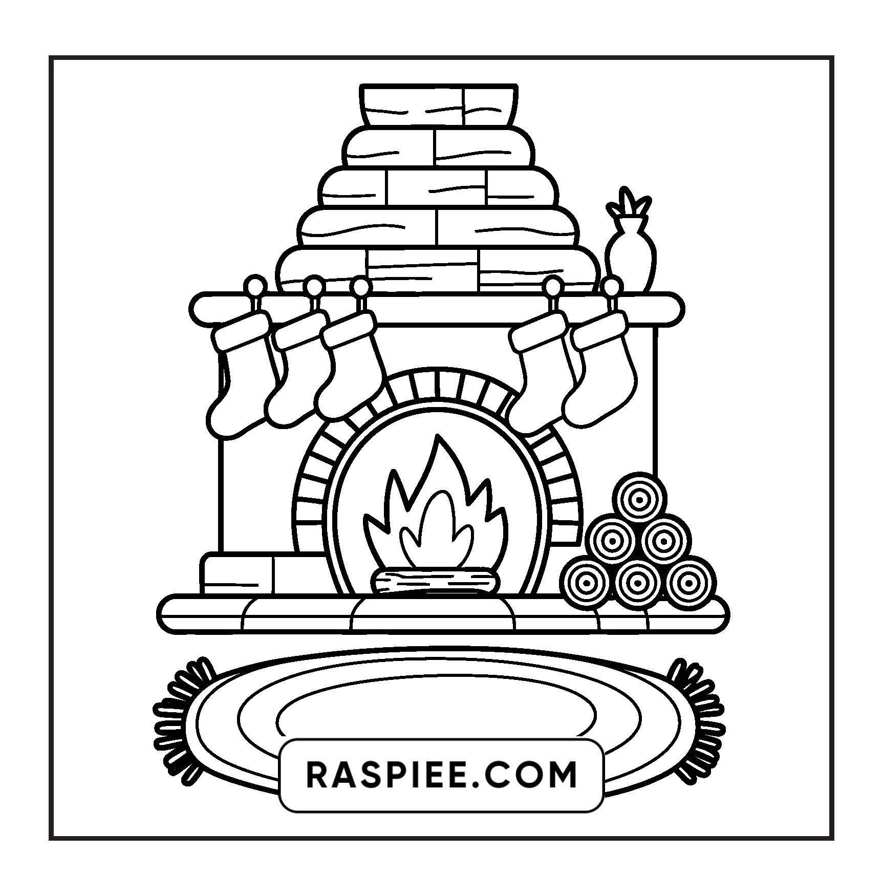 120 Bold and Easy Christmas Coloring Pages Printable PDF Instant Download
