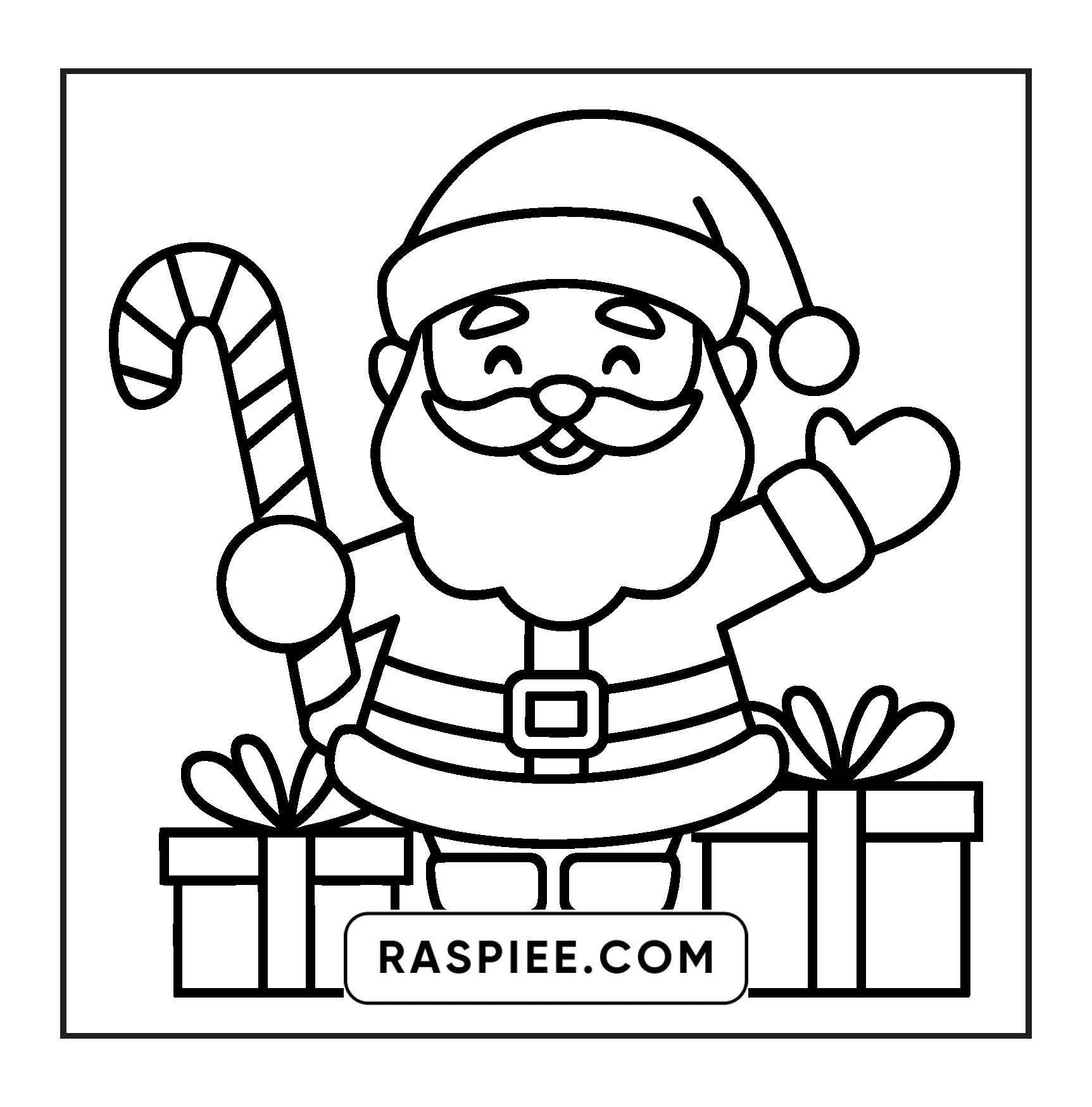 120 Bold and Easy Christmas Coloring Pages Printable PDF Instant Download