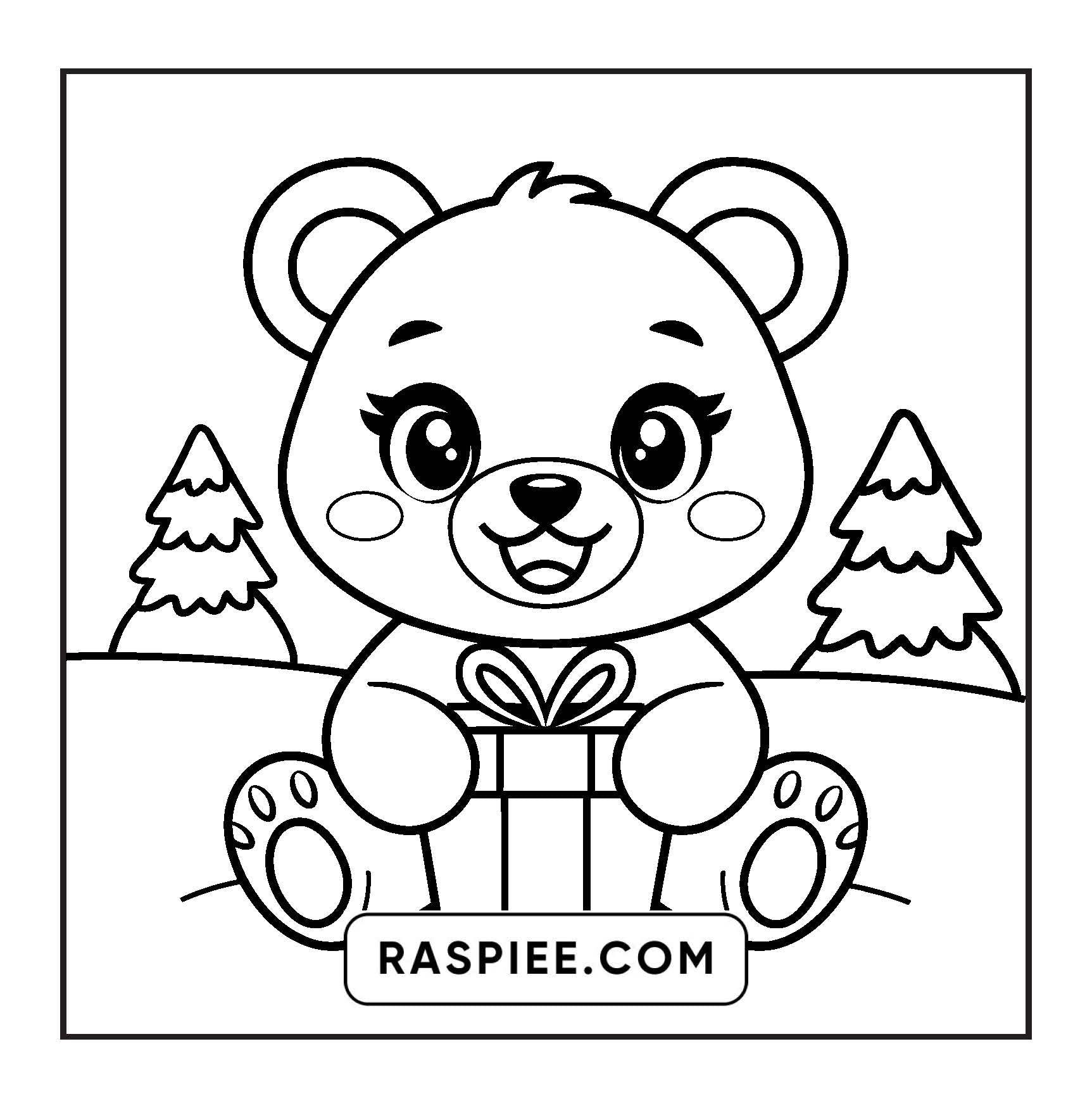 120 Bold and Easy Christmas Coloring Pages Printable PDF Instant Download