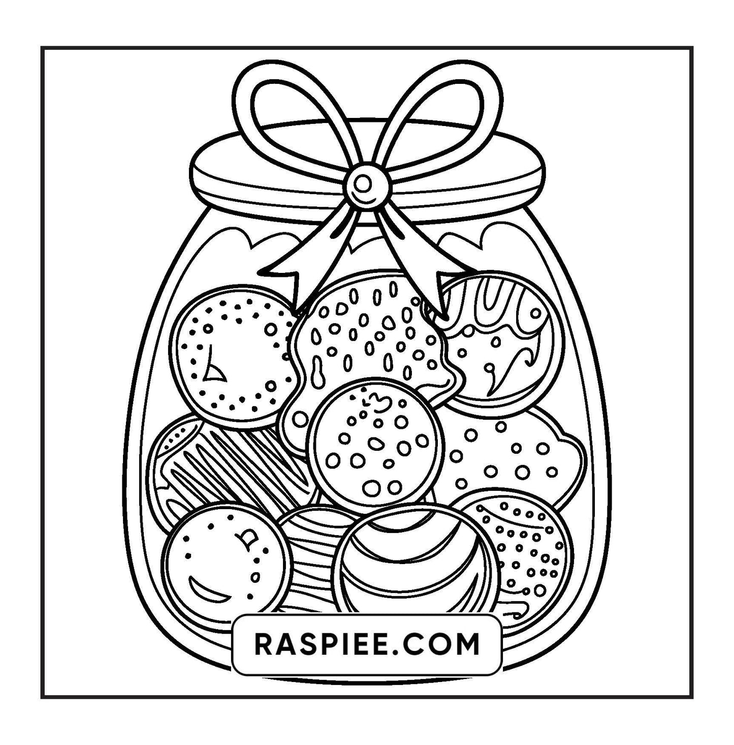 120 Bold and Easy Christmas Coloring Pages Printable PDF Instant Download