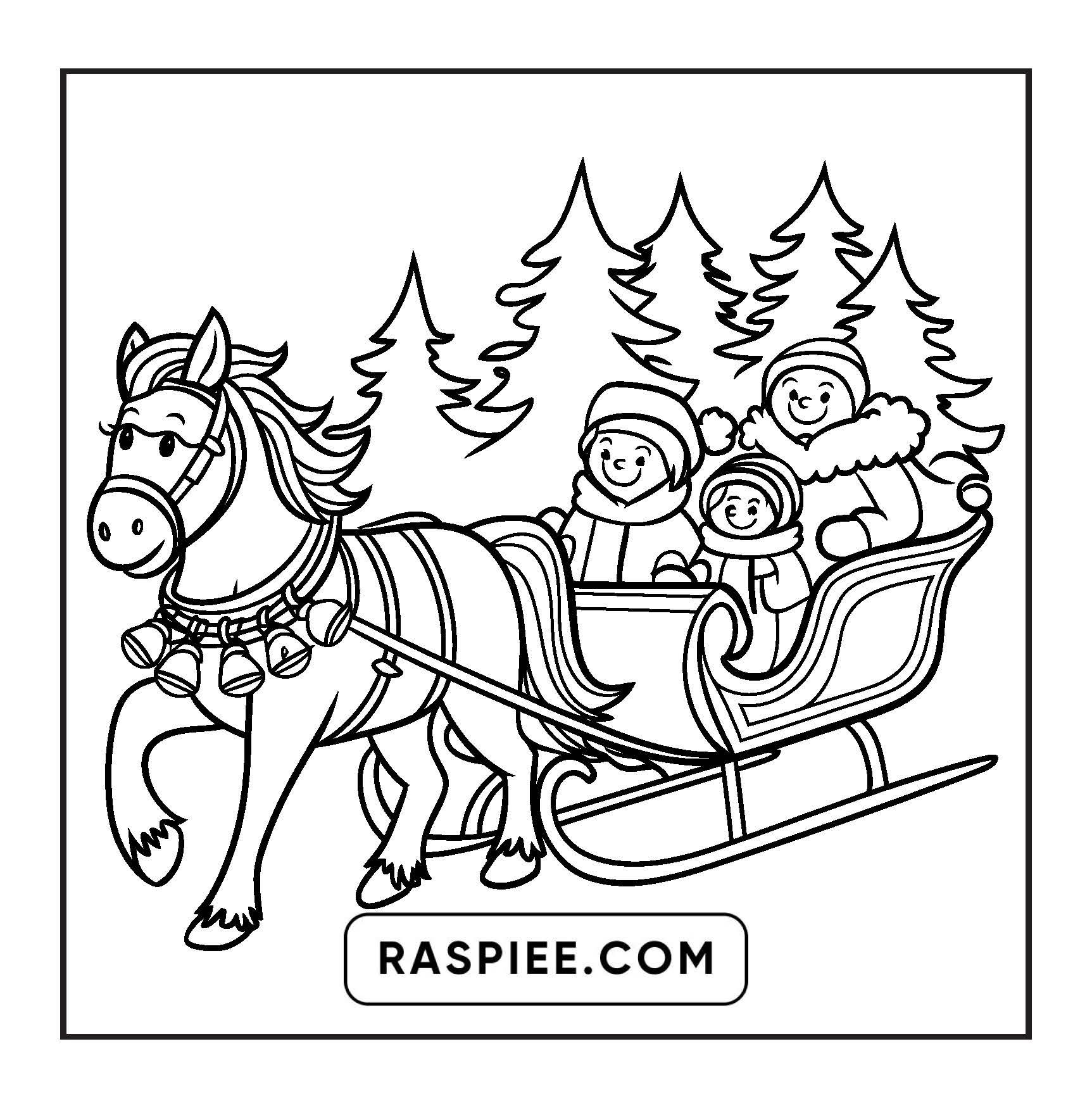 120 Bold and Easy Christmas Coloring Pages Printable PDF Instant Download