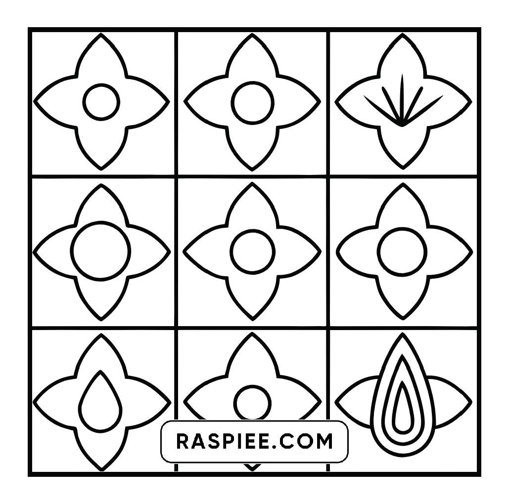 120 Bold and Easy Comfy Patterns Coloring Pages
