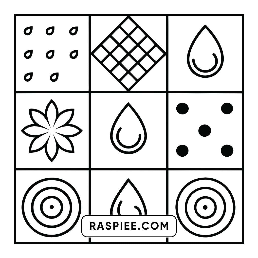 120 Bold and Easy Comfy Patterns Coloring Pages