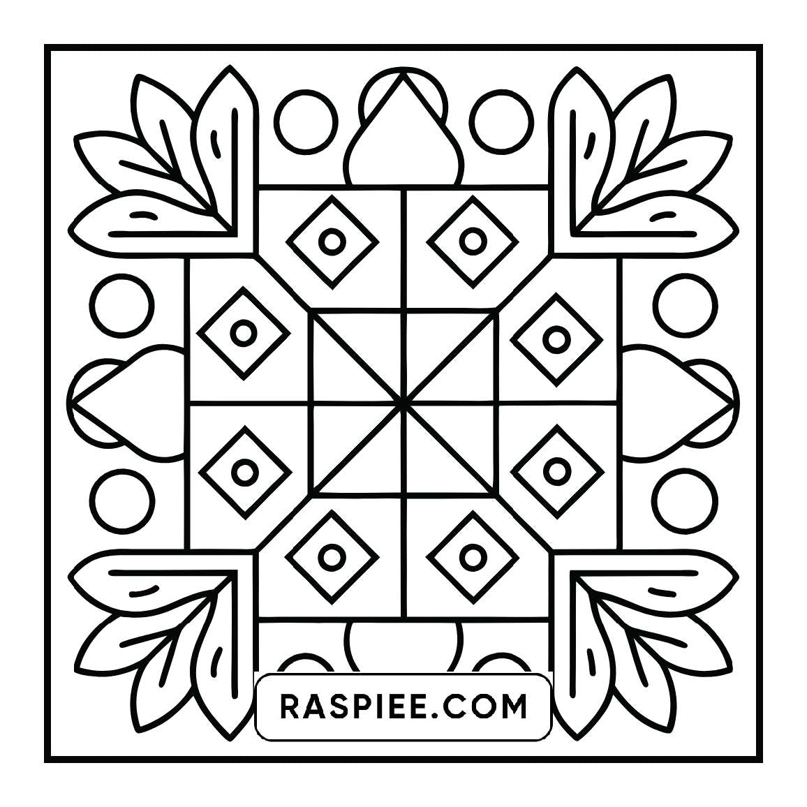 120 Bold and Easy Comfy Patterns Coloring Pages
