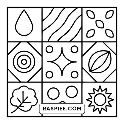 120 Bold and Easy Comfy Patterns Coloring Pages